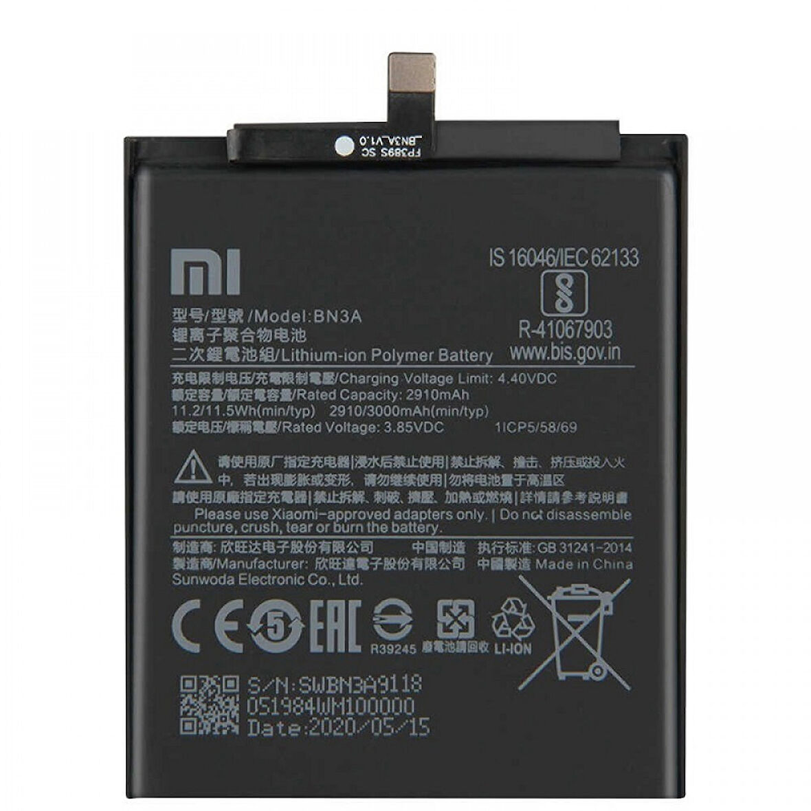 Xiaomi Redmi Go Bn3a Orijinal Batarya
