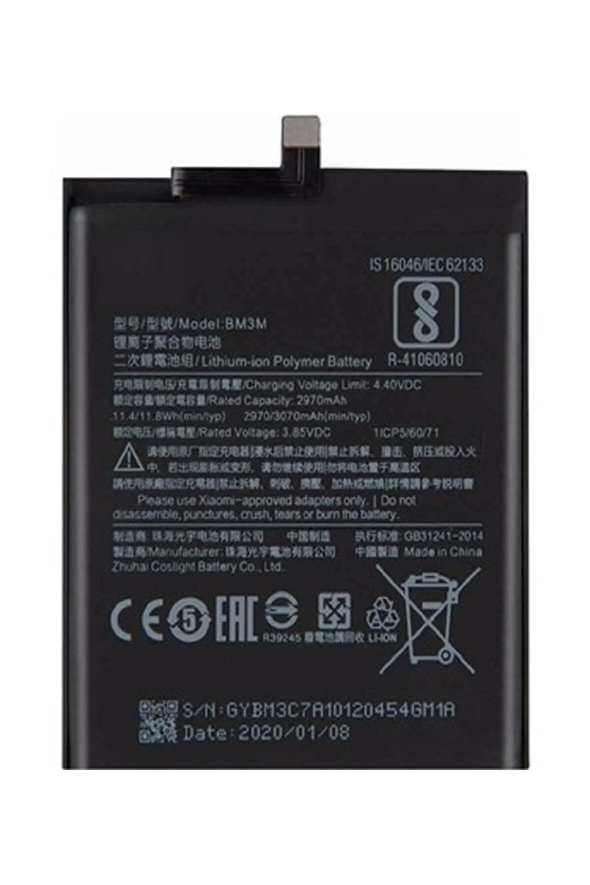 XİAOMİ 9SE BM3M UYUMLU BATARYA