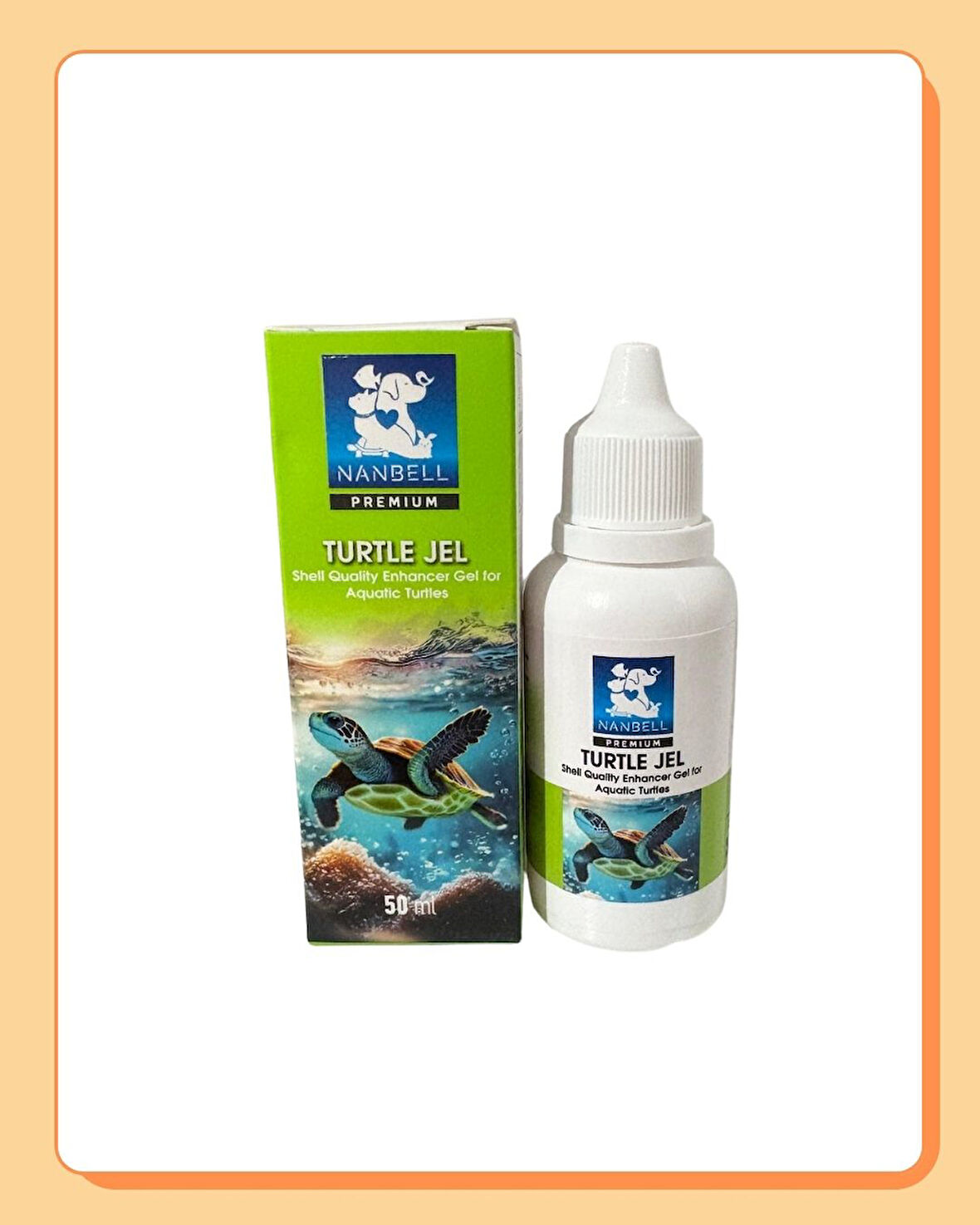 Turtle Jel Su Kaplumbağaları İçin Kabuk Kalitesi Arttırıcı Jel 50 Ml