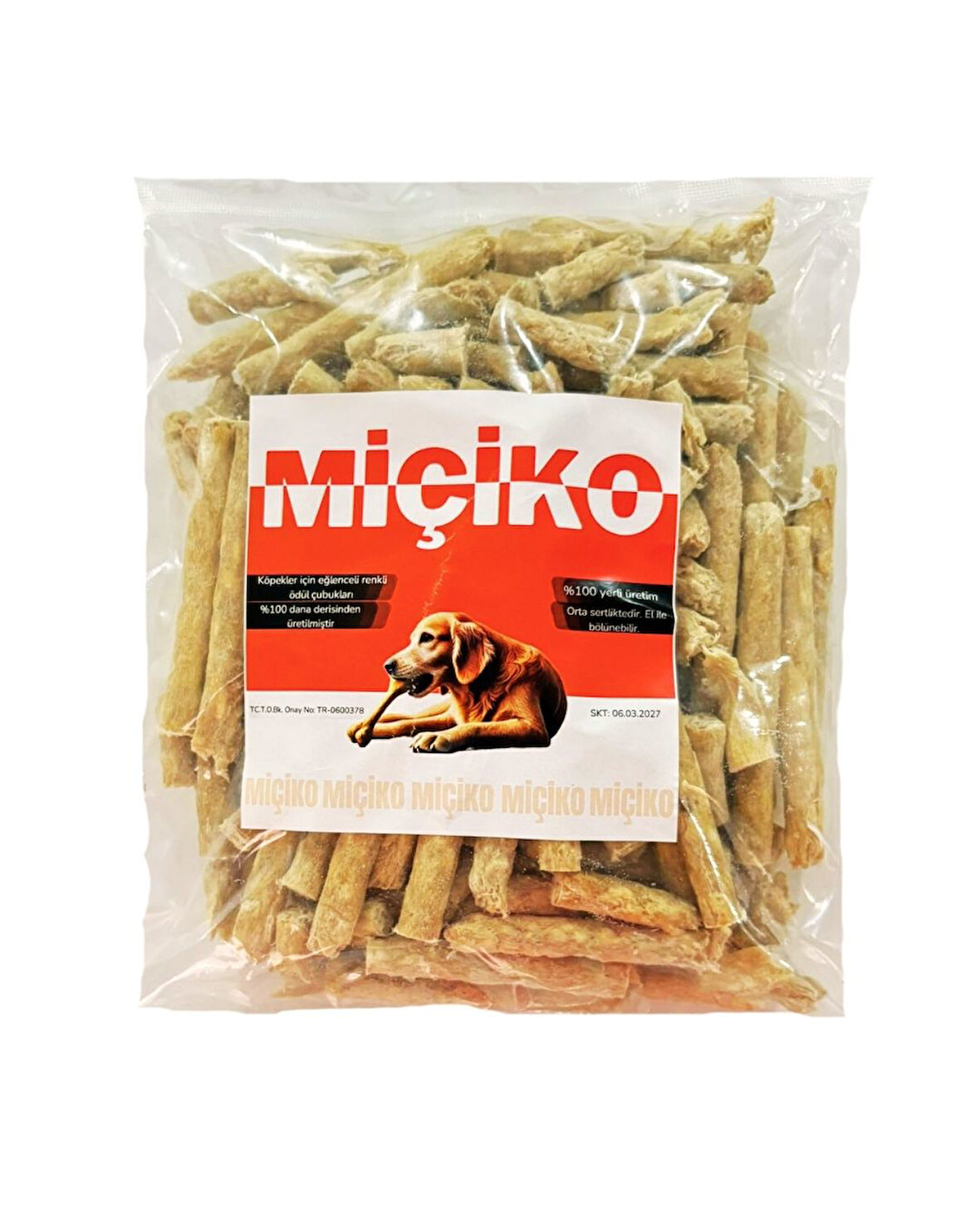 Köpekler İçin Kalın Kırık Munchy 500Gr