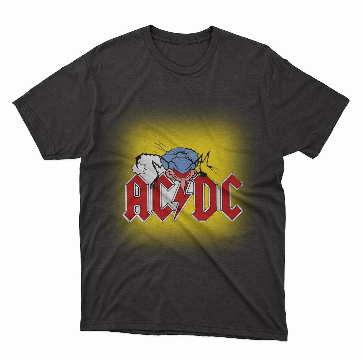 AC/DC Unisex Tasarım Tişört