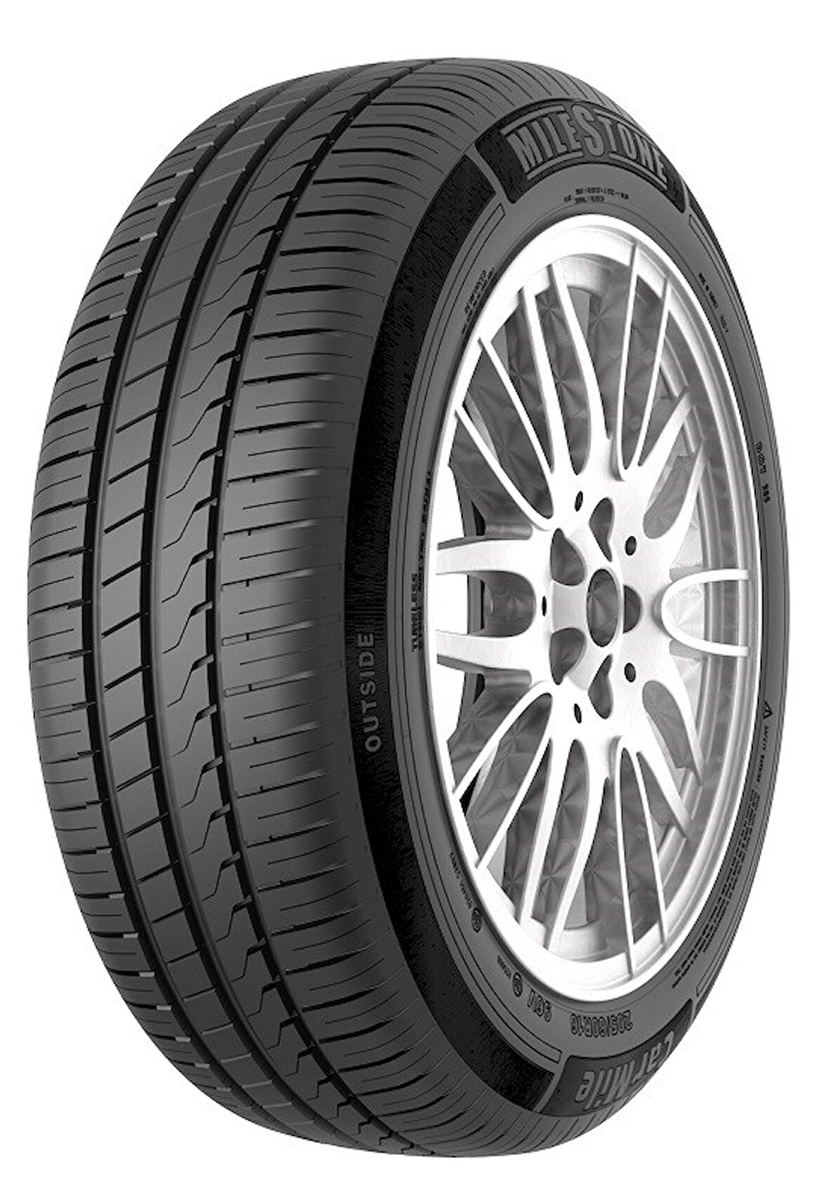 Milestone 185/60 R15 TL 84H CARMILE Yaz Lastiği (Üretim Tarihi:2025)