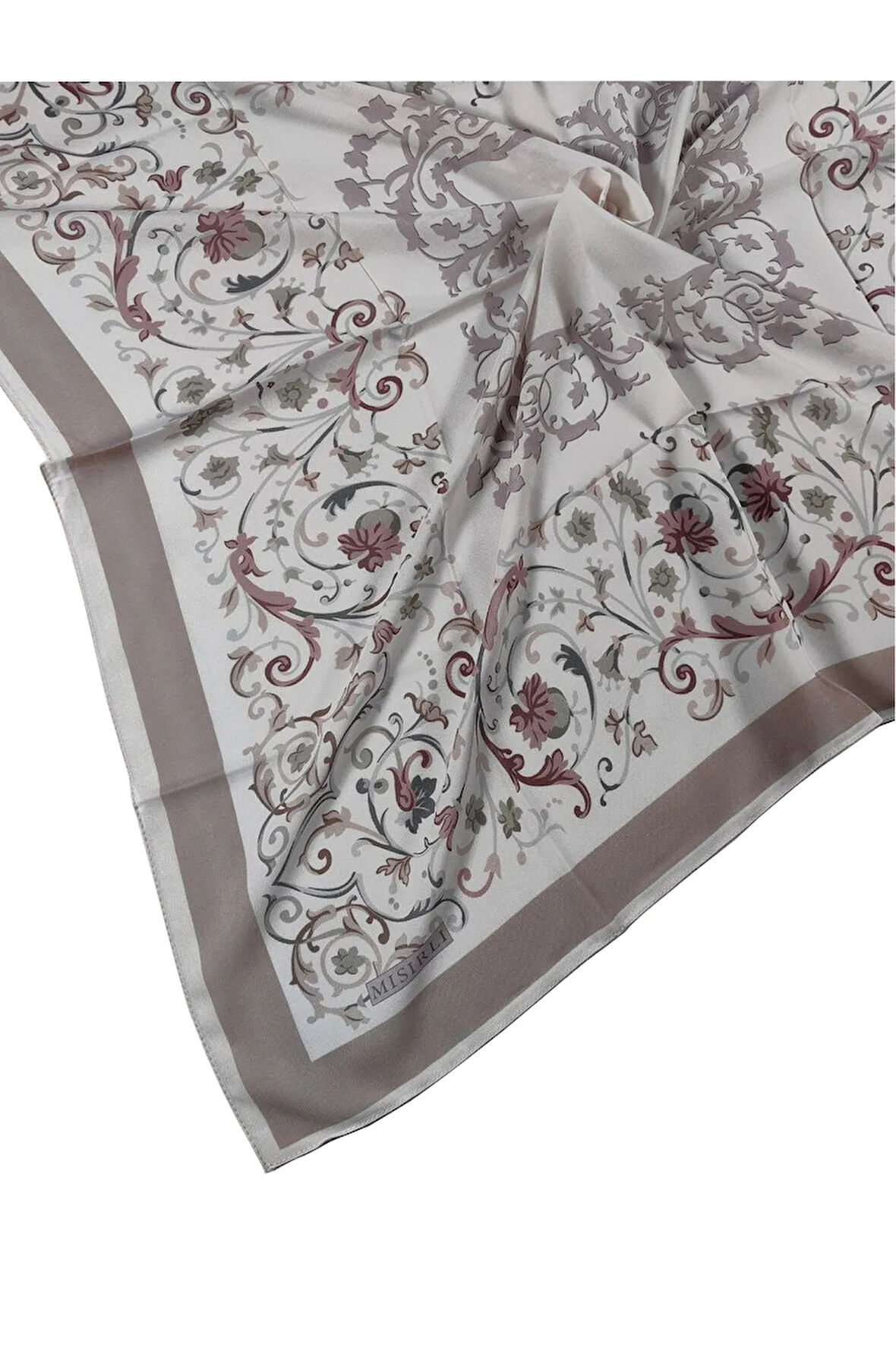 Mısırlı Eşarpları Etnik Desenli Şifon Eşarp