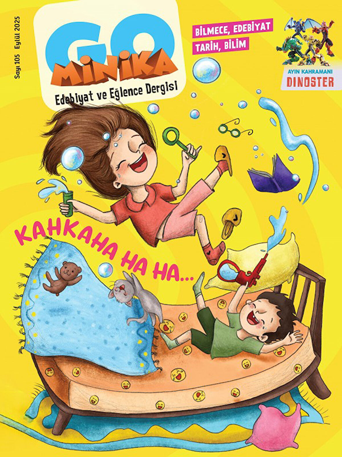 Minika Go Dergi Eylül 2025 (7-12 yaş)