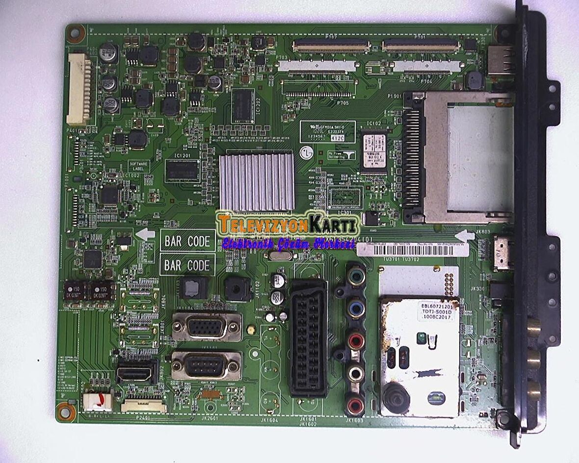 Lg 32LD350-ZA Main Board EAX61354204 (0) EBT60927363