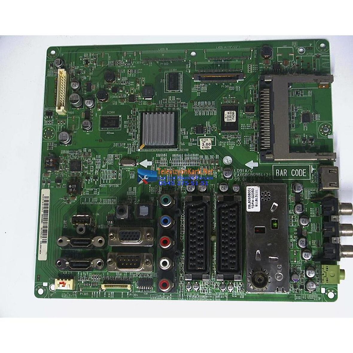 EBU60674804 EAX60686904 Lg 32LH3000-ZA Anakart