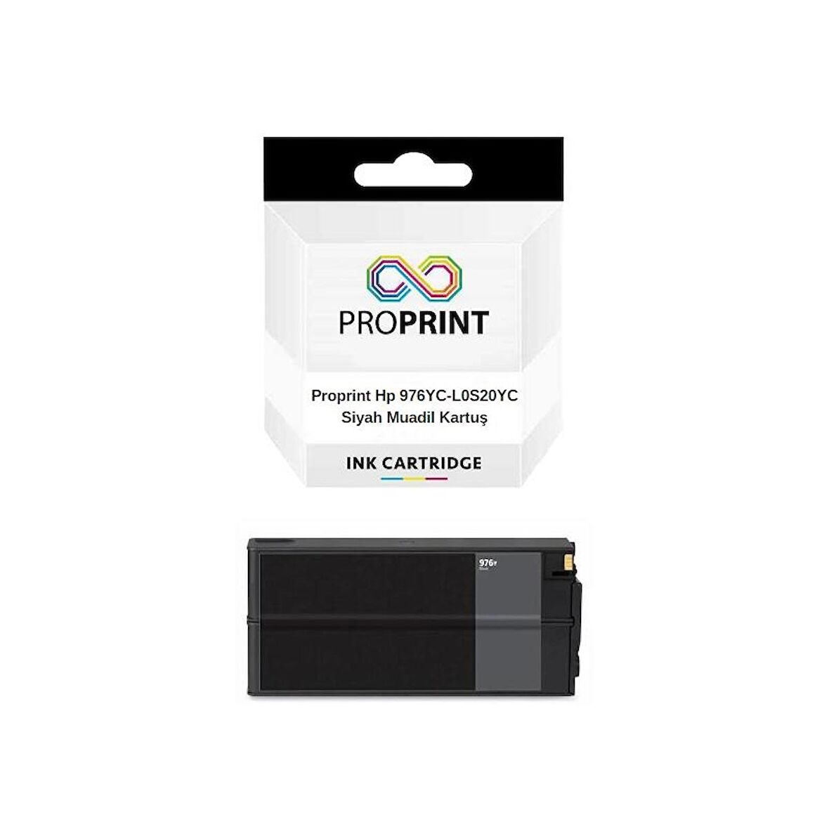 Proprint HP L0S20YC J9V82D 976YC Siyah Muadil Kartuş P55250DW P57750DW 17000 Sayfa