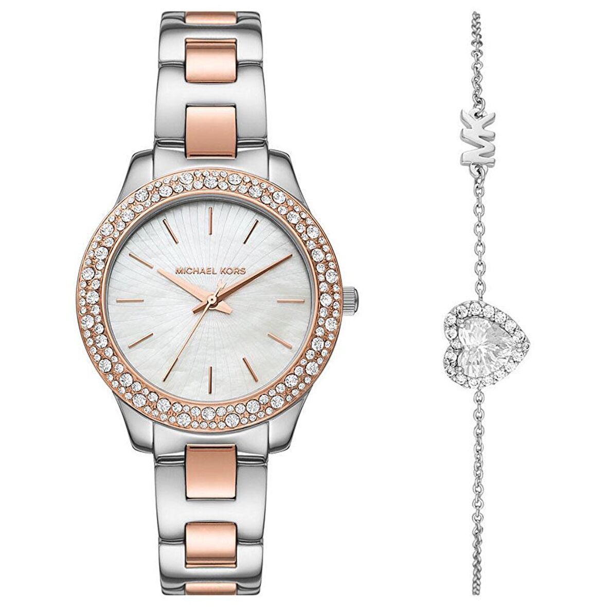 Michael Kors MK1048 Kadın Set Kol Saati ve Bileklik