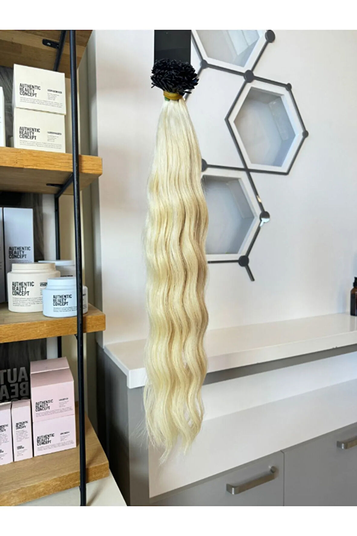 Mikro Kaynak Professional (0.8 GR) Platin Plus Keratinleri Siyah 70 Cm 50 Adet MK655