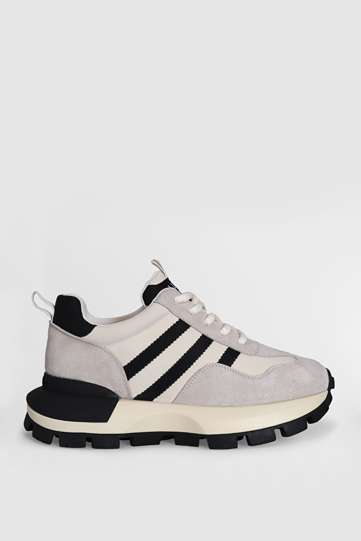 Lufian Tatum Kadın Sneaker Ayakkabı Ekru