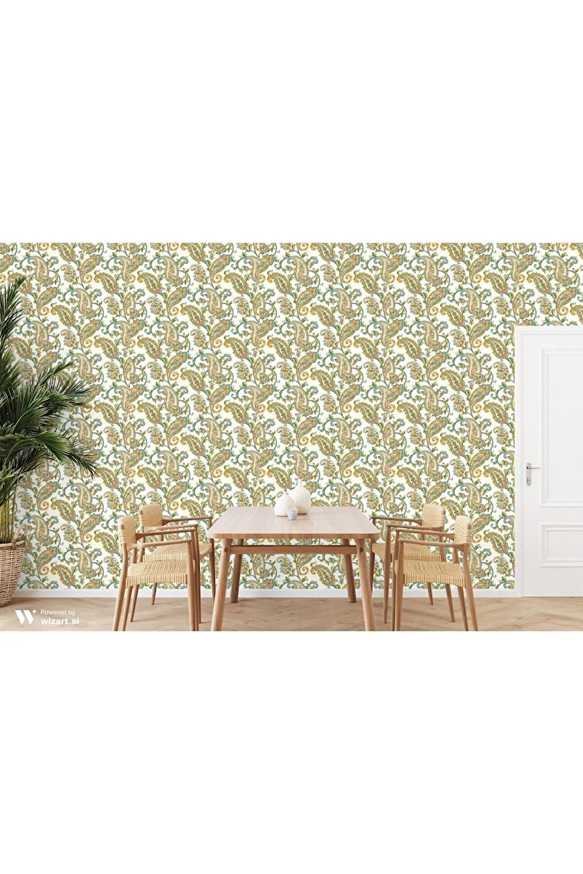 Tropicano Şal Desen Duvar Kağıdı 9903-5: Çok Renkli | Ce, Iso 9001, Iso 10002, Iso 14001