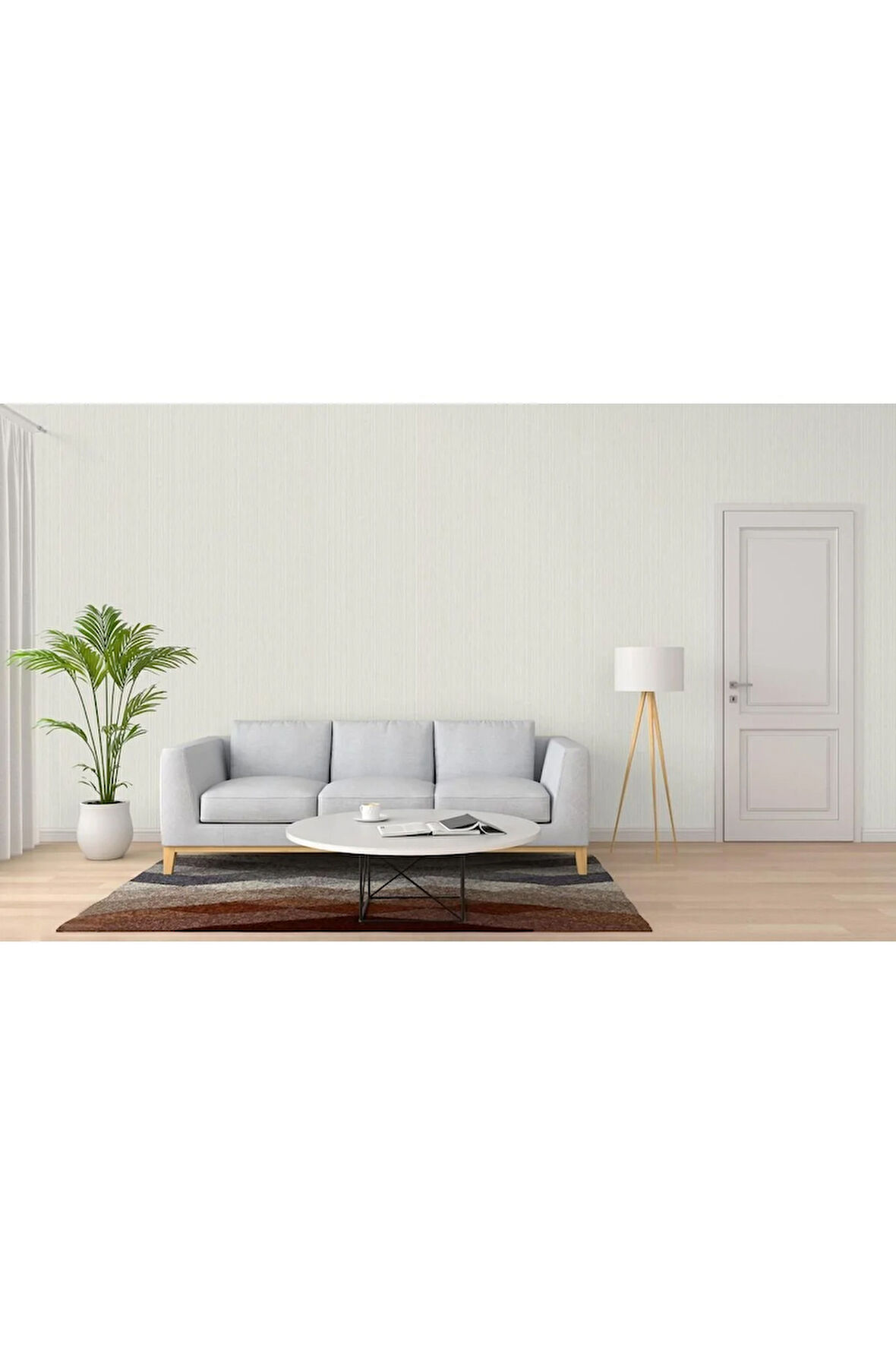 Tropicano Çizgili Duvar Kağıdı 9904-1: Beyaz | Ce, Iso 9001, Iso 10002, Iso 14001, Ohsas 18001