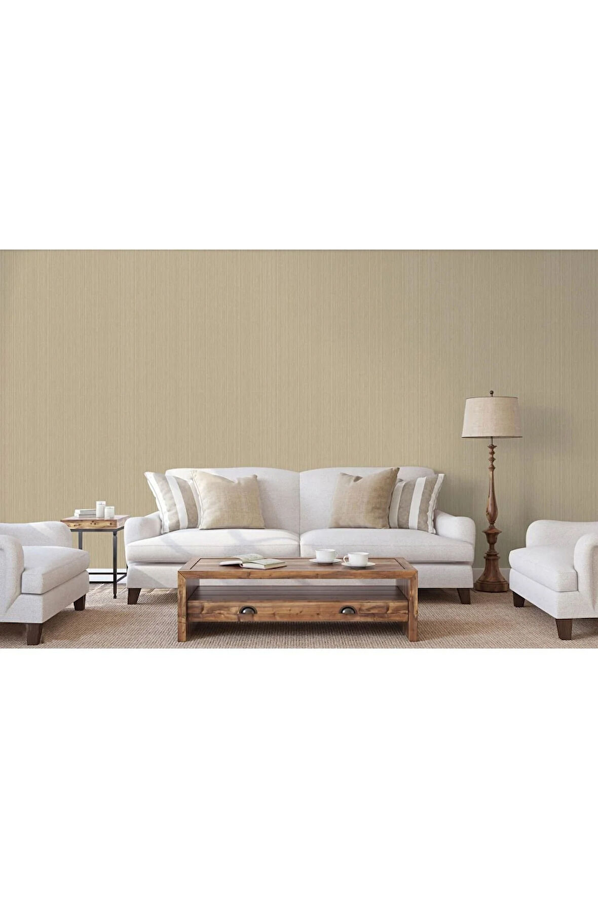 Tropicano Çizgili Duvar Kağıdı 9904-4: Bej | Ce, Iso 9001, Iso 10002, Iso 14001, Ohsas 18001