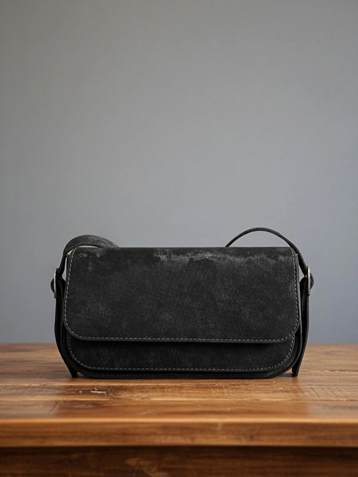 Süet Kadın El Çantası & Omuz Çantası Ayarlanabilir Askılı