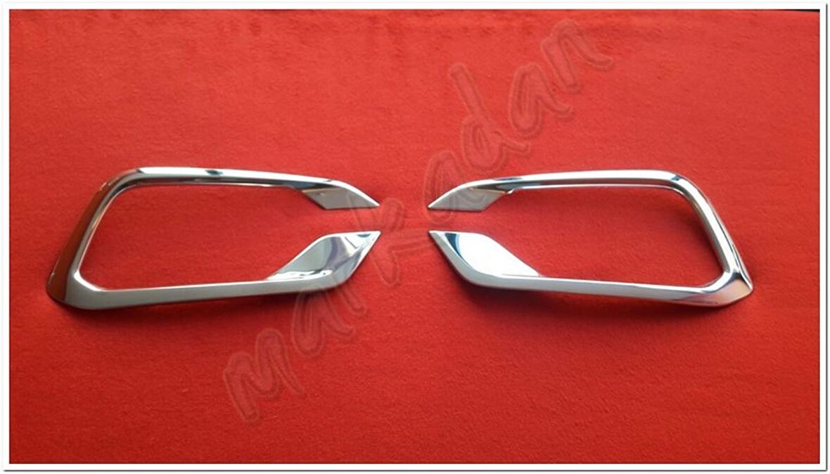 Markadan Fiat Egea Sedan Krom Sis Farı Çerçevesi 2021 Sonrası 2 Parça Paslanmaz Çelik