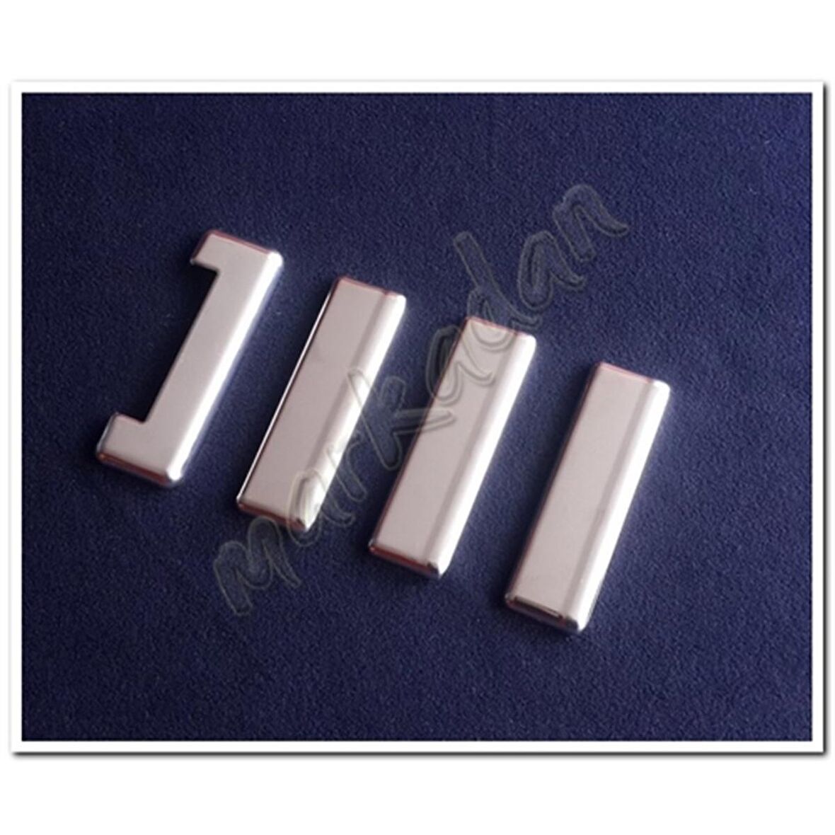 Markadan Ford Transit Krom Kapı Kolu 1998-2003 4 Parça Paslanmaz Çelik