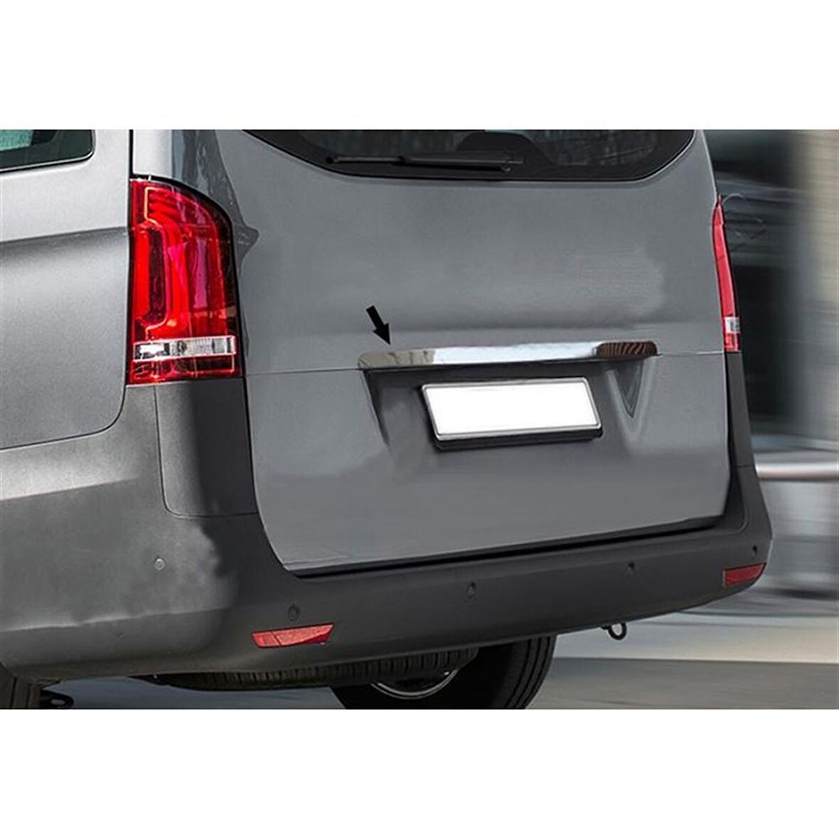 Markadan Mercedes Vito Krom Bagaj Çıtası 2014 Sonrası Paslanmaz Çelik
