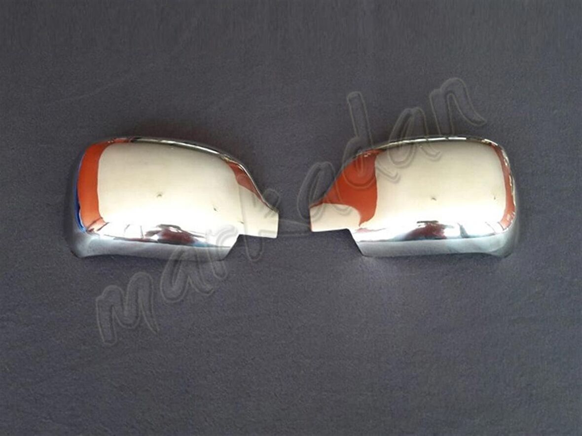 Markadan Renault Kangoo Krom Ayna Kapağı 2002-2007 2 Parça Abs Krom