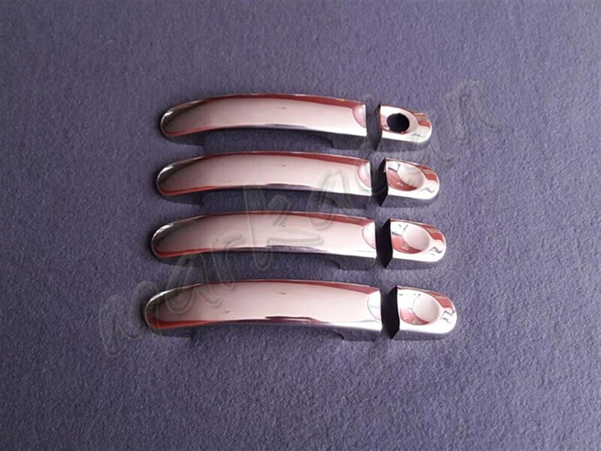 Markadan VW Caddy Krom Kapı Kolu 2004-2014 4 Kapı Paslanmaz Çelik