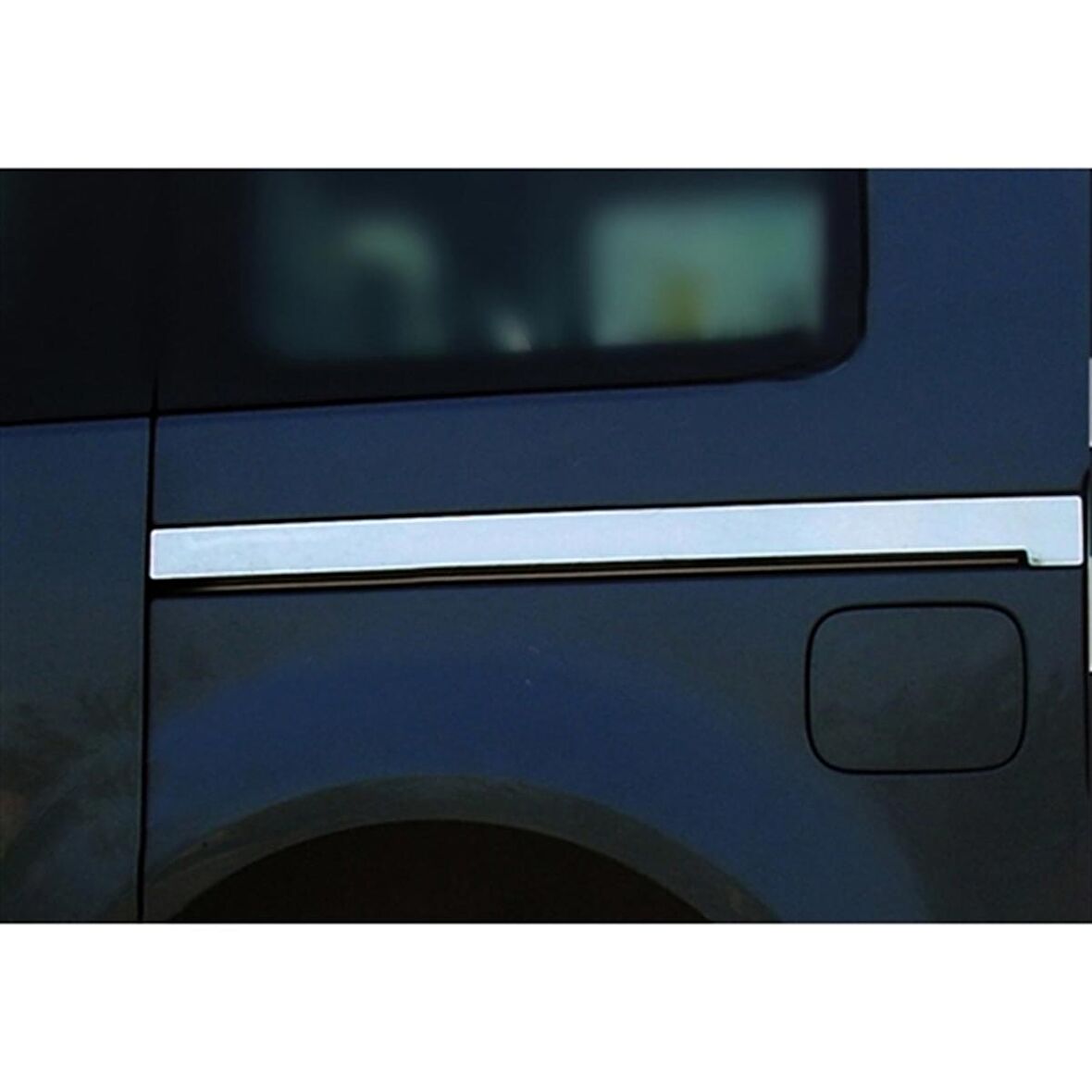 Markadan VW Caddy Maxi Krom Sürgülü Kapı Çıtası 2007 Sonrası 2 Parça Paslanmaz Çelik