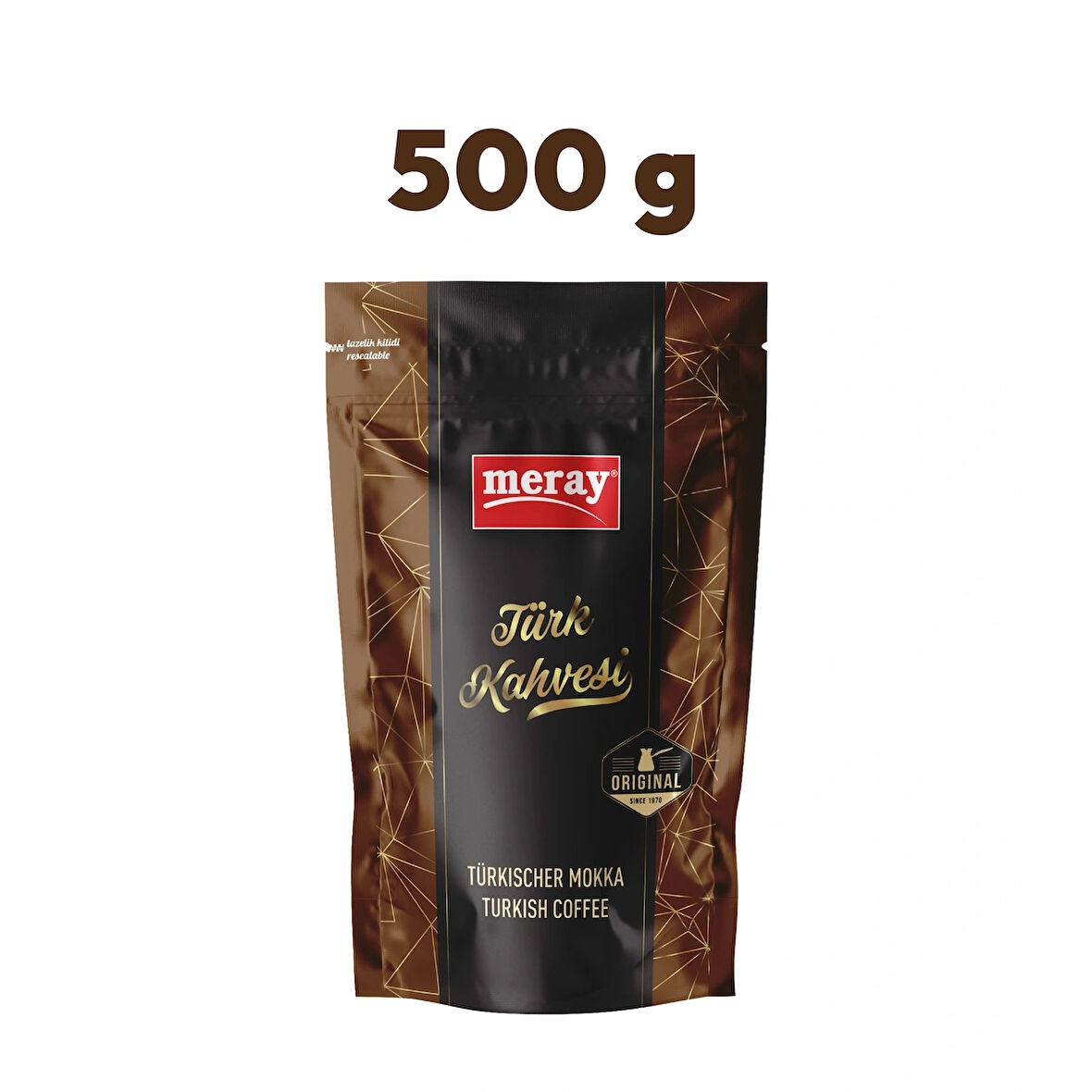 Türk Kahvesi 500 Gr Kilitli Poşet