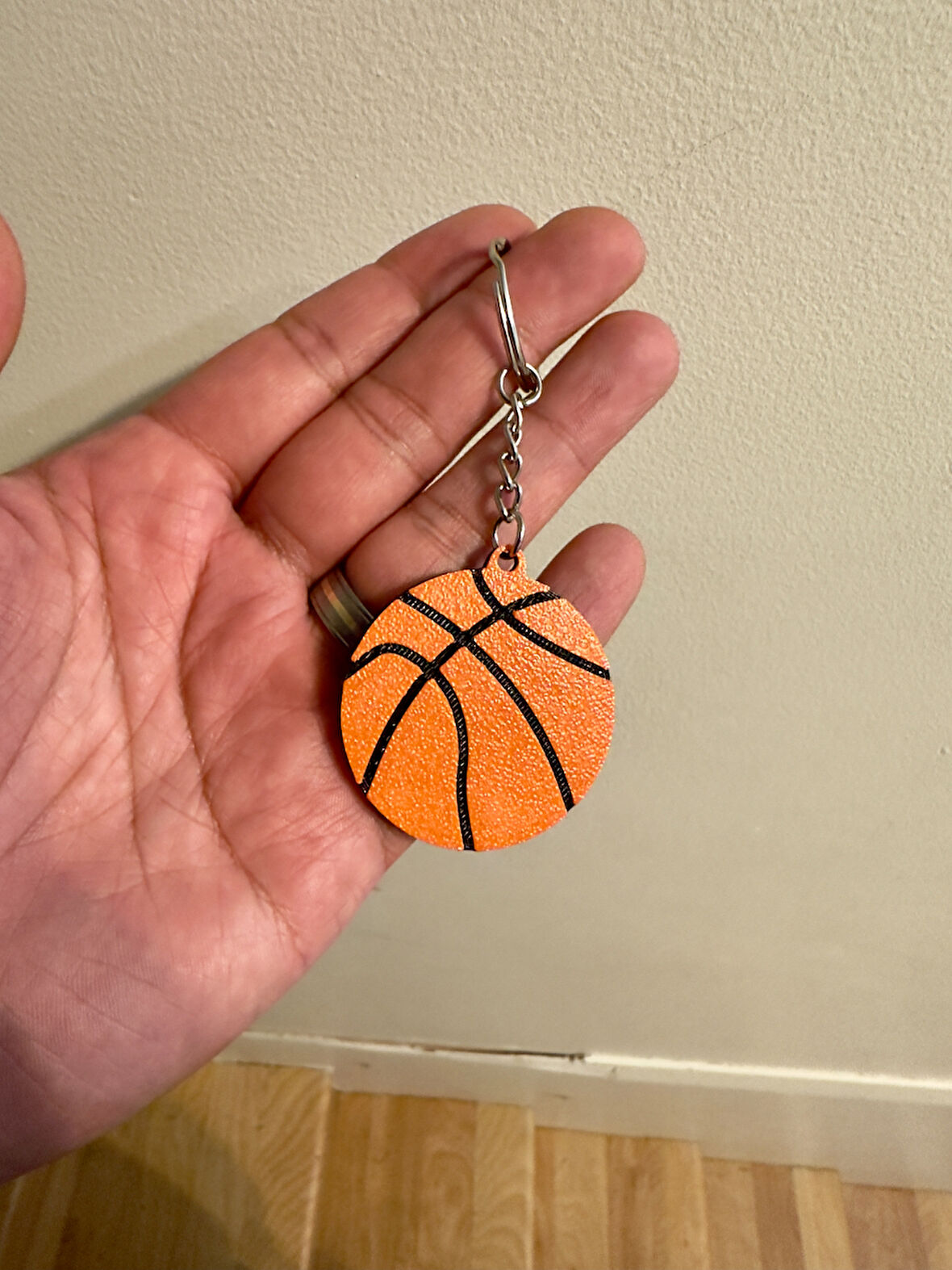 Basketbol Anahtarlık 1 Adet - Çevre Dostu PLA