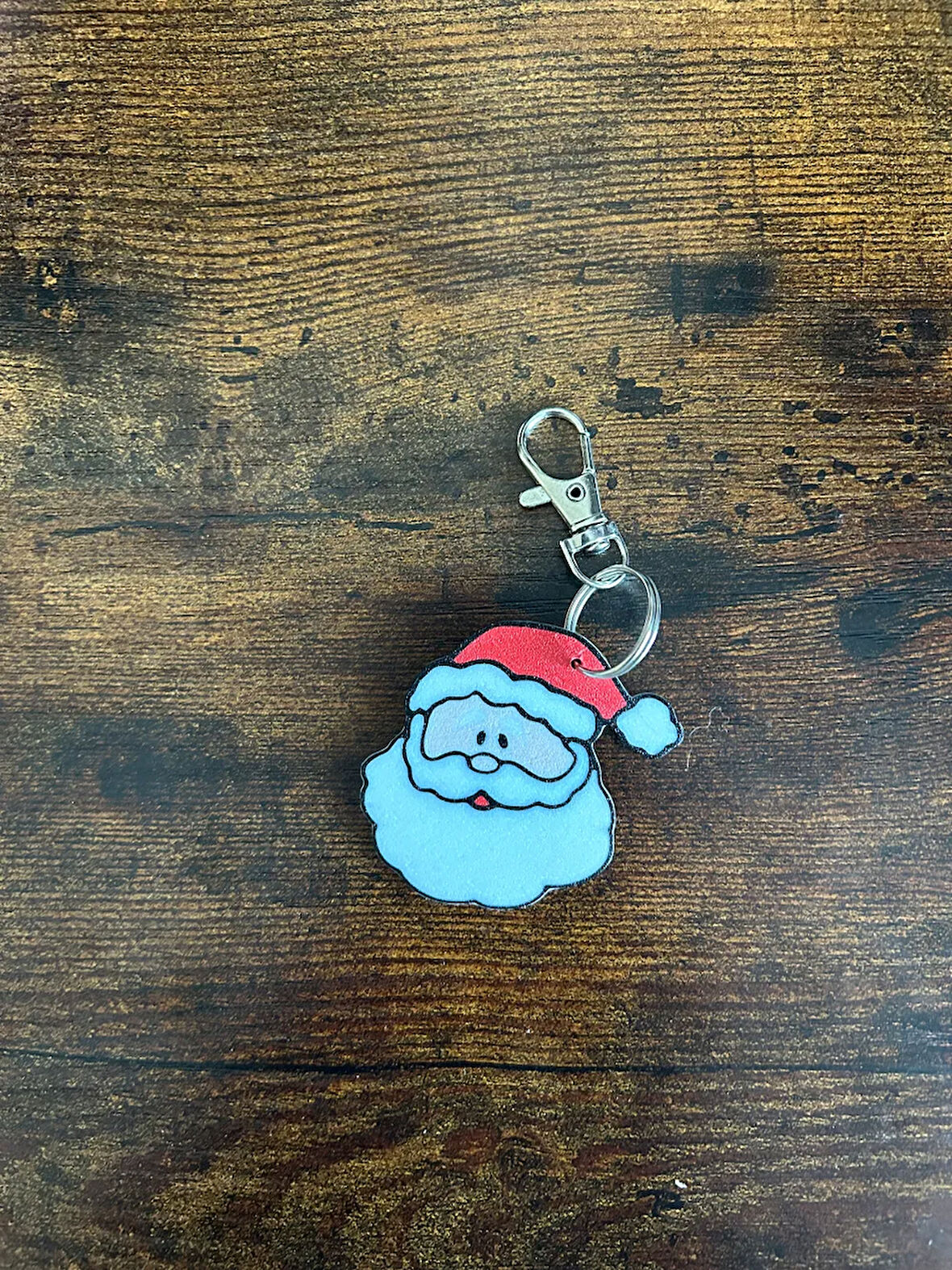 Noel Santa Anahtarlığı - Çevre Dostu PLA