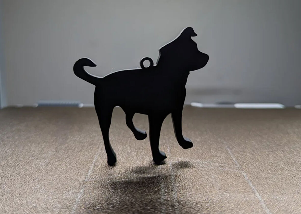Köpek Anahtarlık 1 Adet - Çevre Dostu PLA