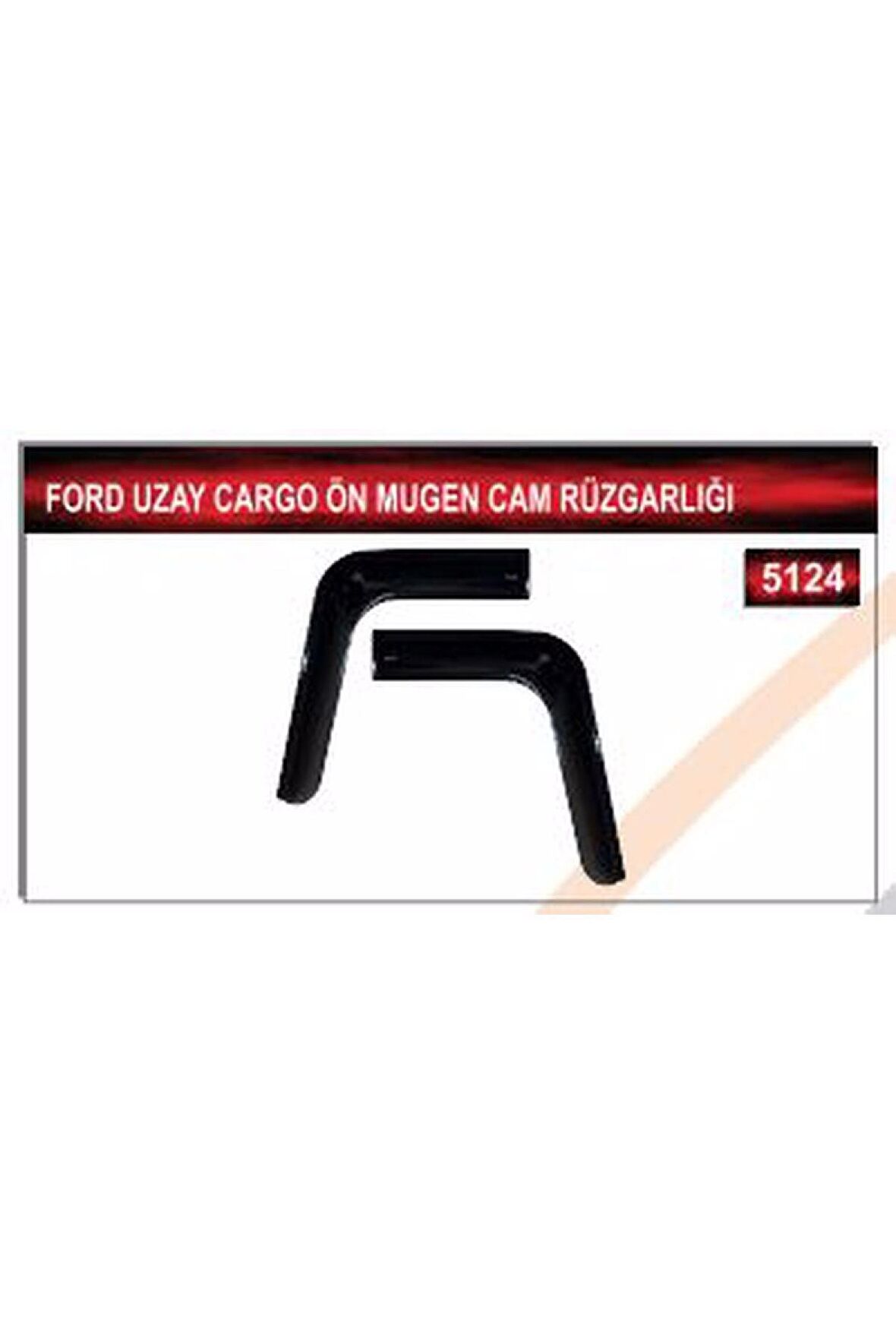 MKM Ford Uzay Cargo Ön Mugen(2'li) Cam Rüzgarlığı