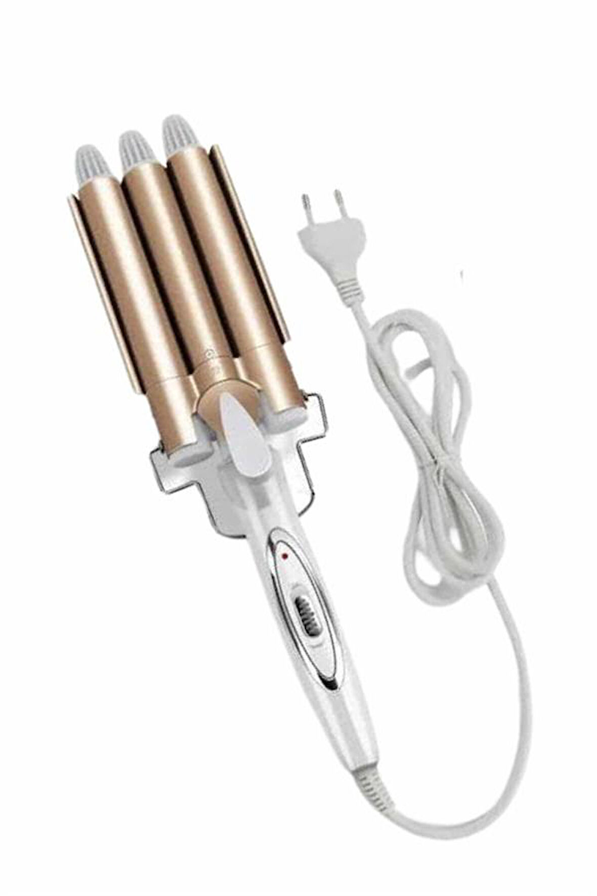 Saç Şekillendirici Wag Maşa Üçlü Yüksek Isı Ayarlı Seramik Kaplama