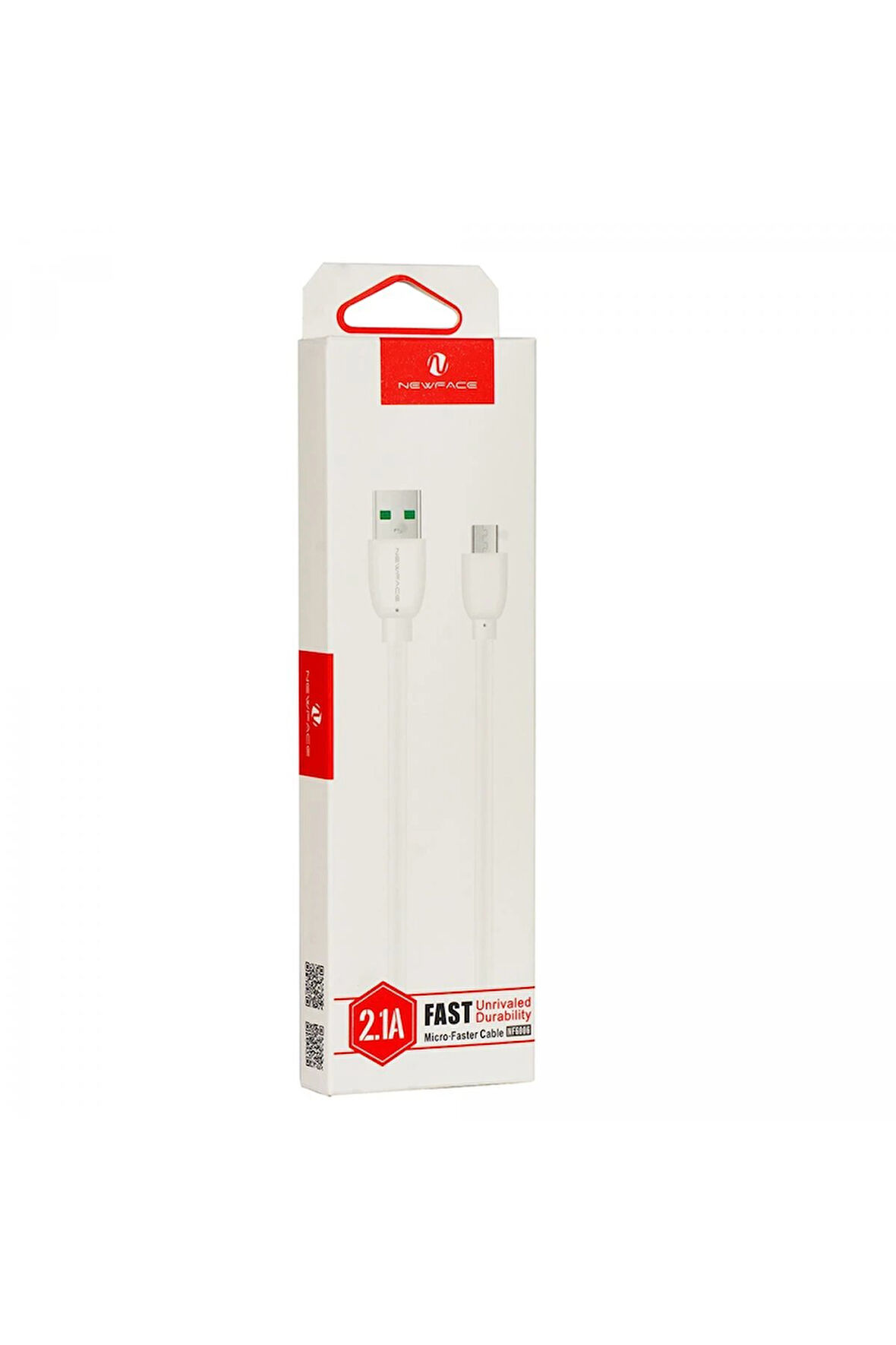 NF6006 Micro USB Kablo - Beyaz-(5796)