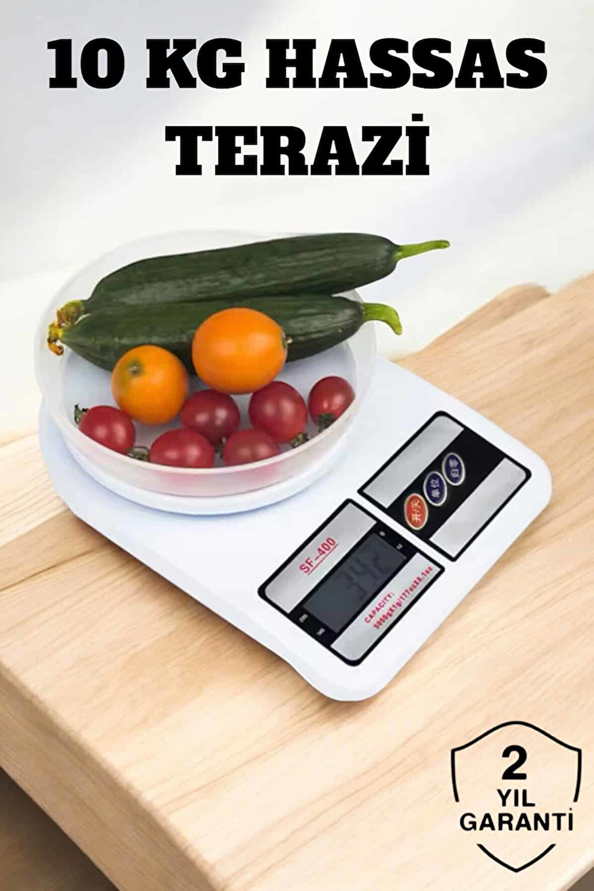 Kompakt Tasarım ve Tek Tuşla Sıfırlama Özelliğiyle Kullanımı Kolay Mutfak Ta