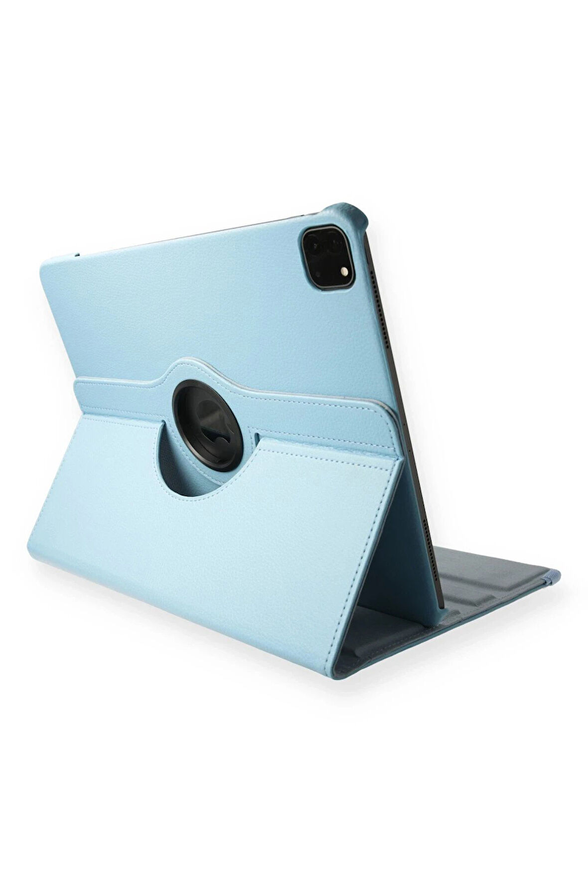 iPad Pro 11 (2020) Kılıf 360 Tablet Deri Kılıf - Turkuaz-(5796)