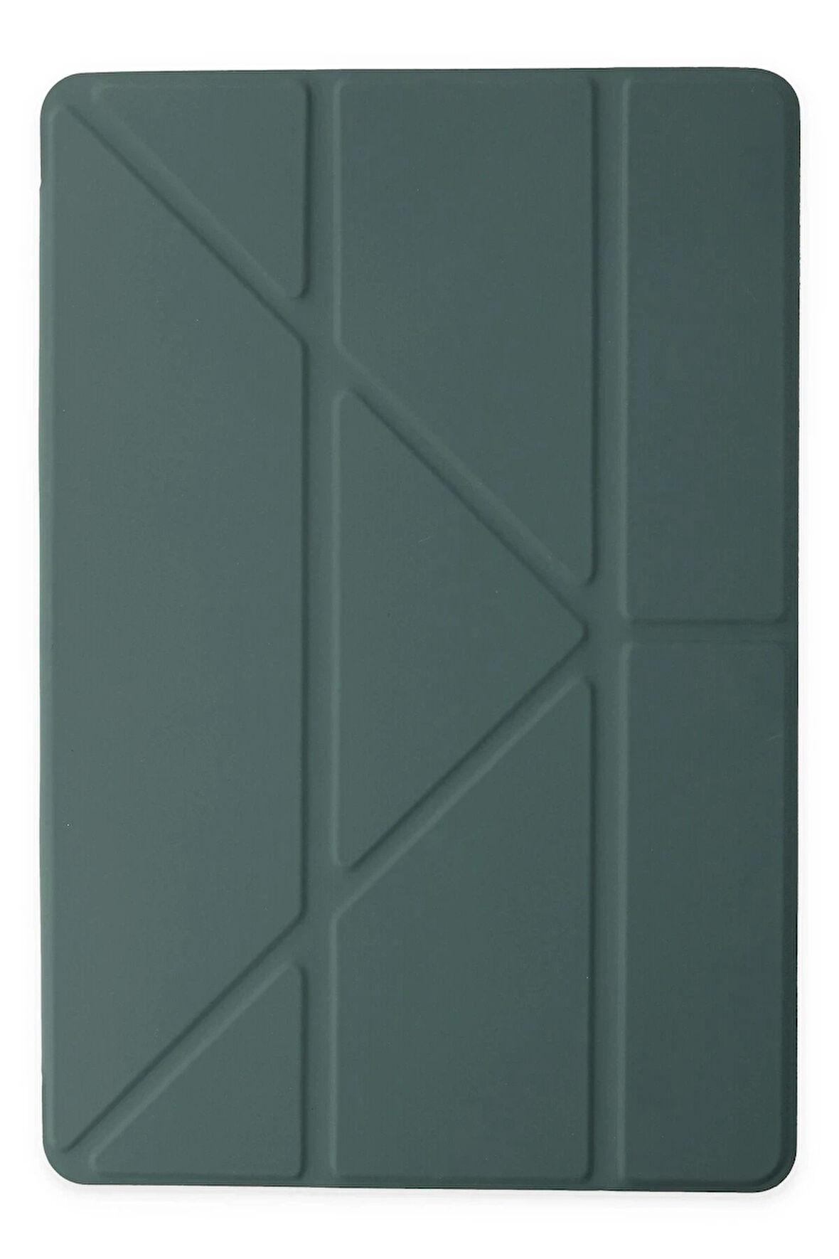 Xiaomi Redmi Pad SE Kılıf Kalemlikli Mars Tablet Kılıfı - Koyu Yeşil-(5796)
