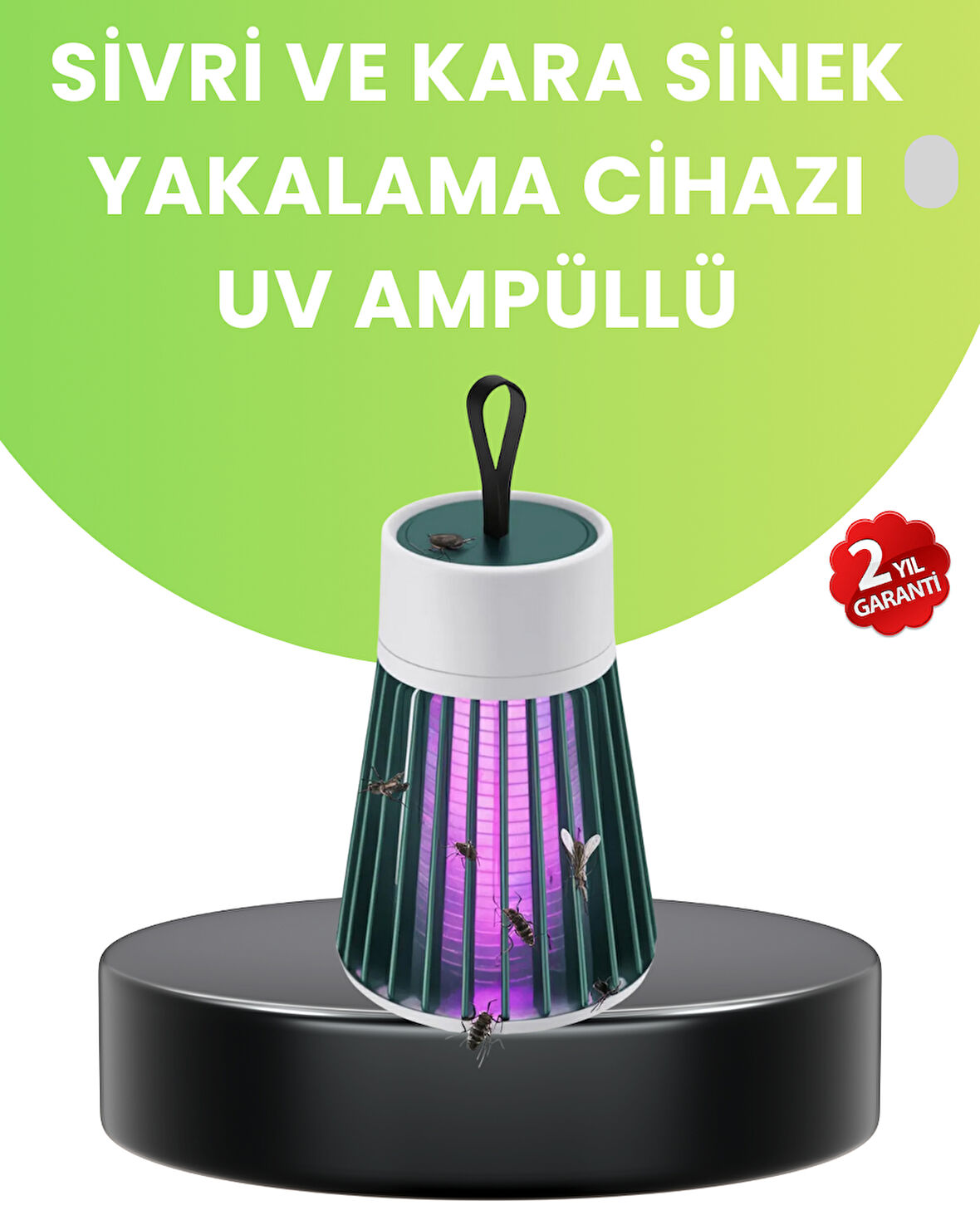 Uzun Ömürlü Bataryalı Taşınabilir Böcek Kovucu