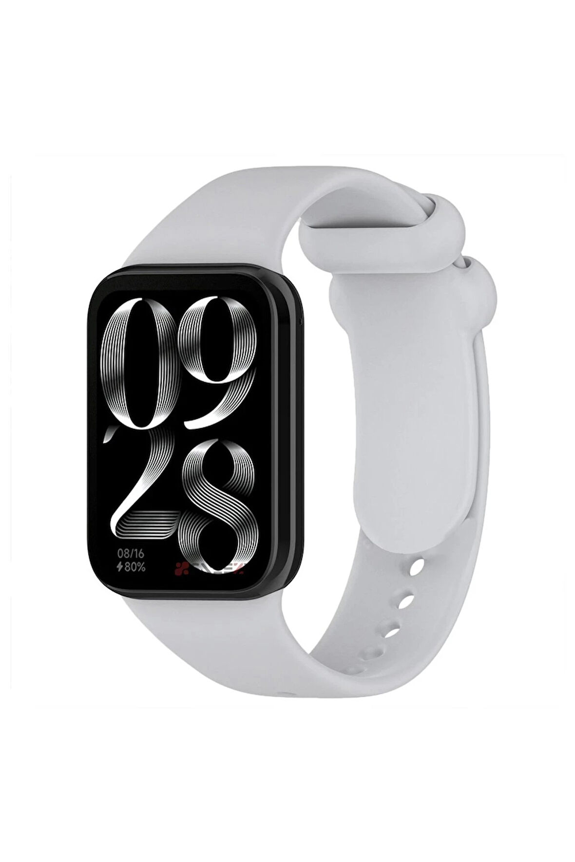 Xiaomi Smart Band 8 Pro Klasik Kordon - Açık Gri-(5796)