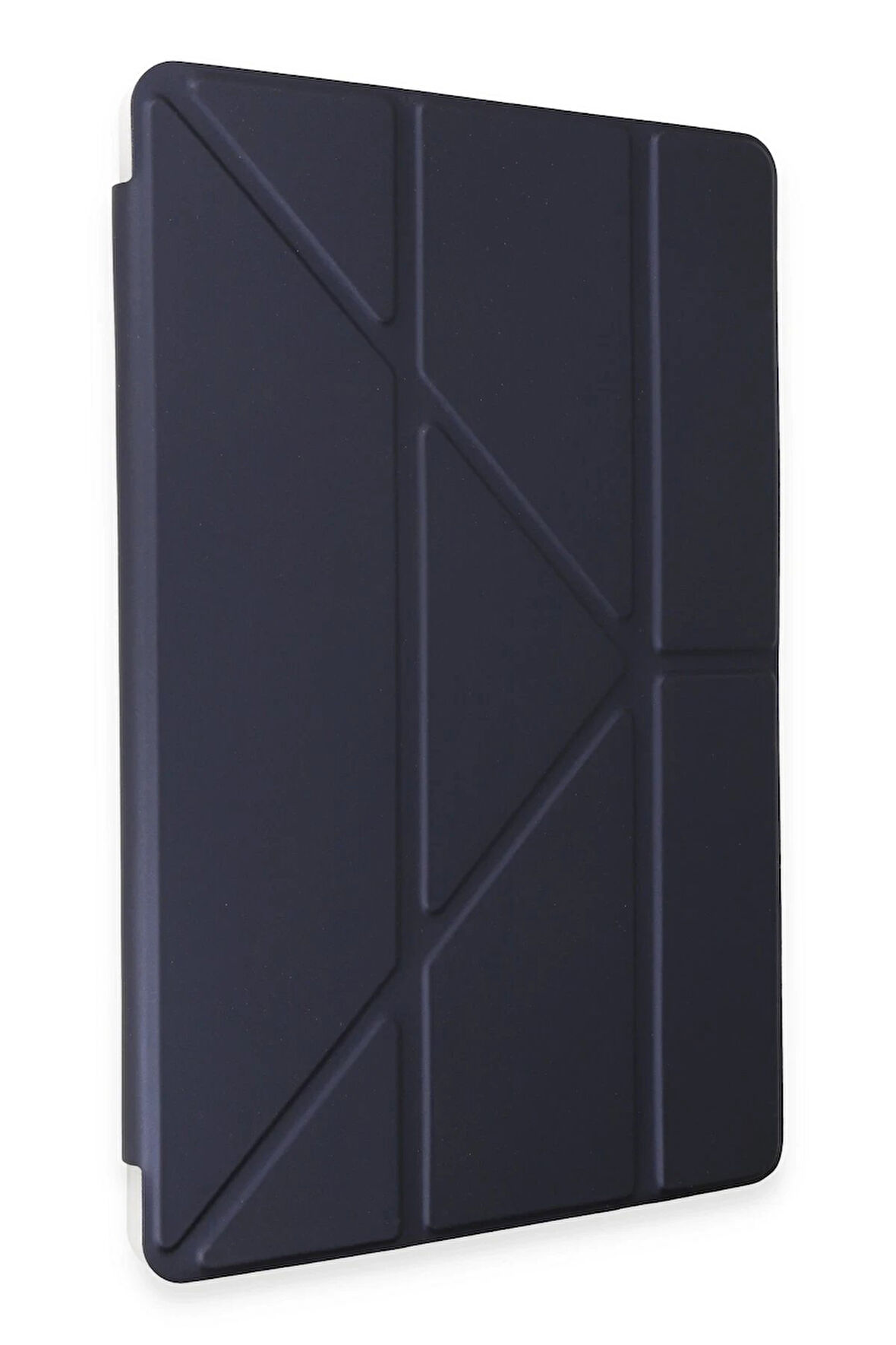 Huawei Honor Pad V9 Kılıf Kalemlikli Mars Tablet Kılıfı - Lacivert-(5796)