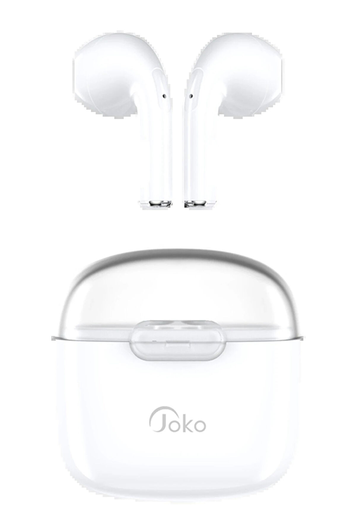 GT12 Kablosuz Airpods Kulaklık - Beyaz-(5796)
