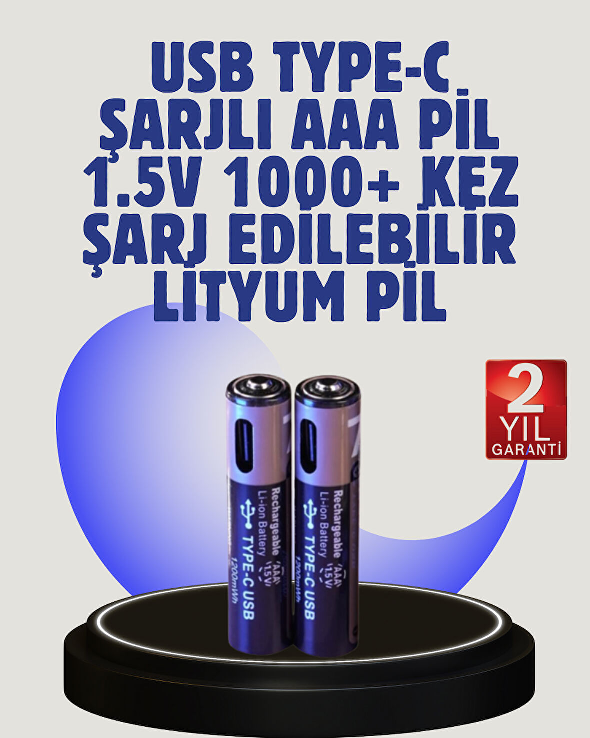 Gelişmiş Güvenlik Özelliklerine Sahip AAA Lityum Pil – Korumalı ve Sağlam Ta