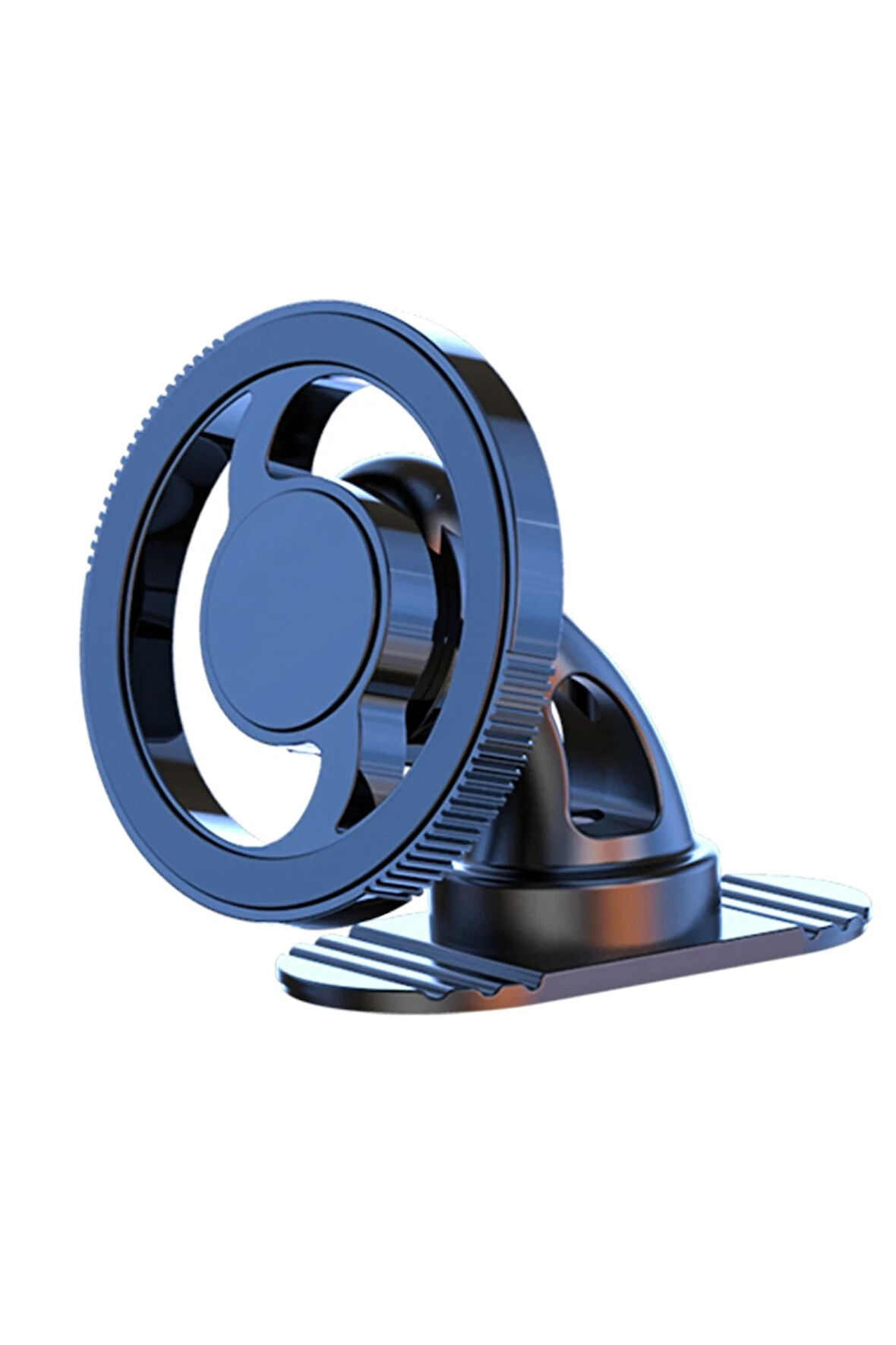 Q38 Ayarlanabilir Yapışkanlı Manyetik Magsafe Araç Tutucu - Siyah-(5796)