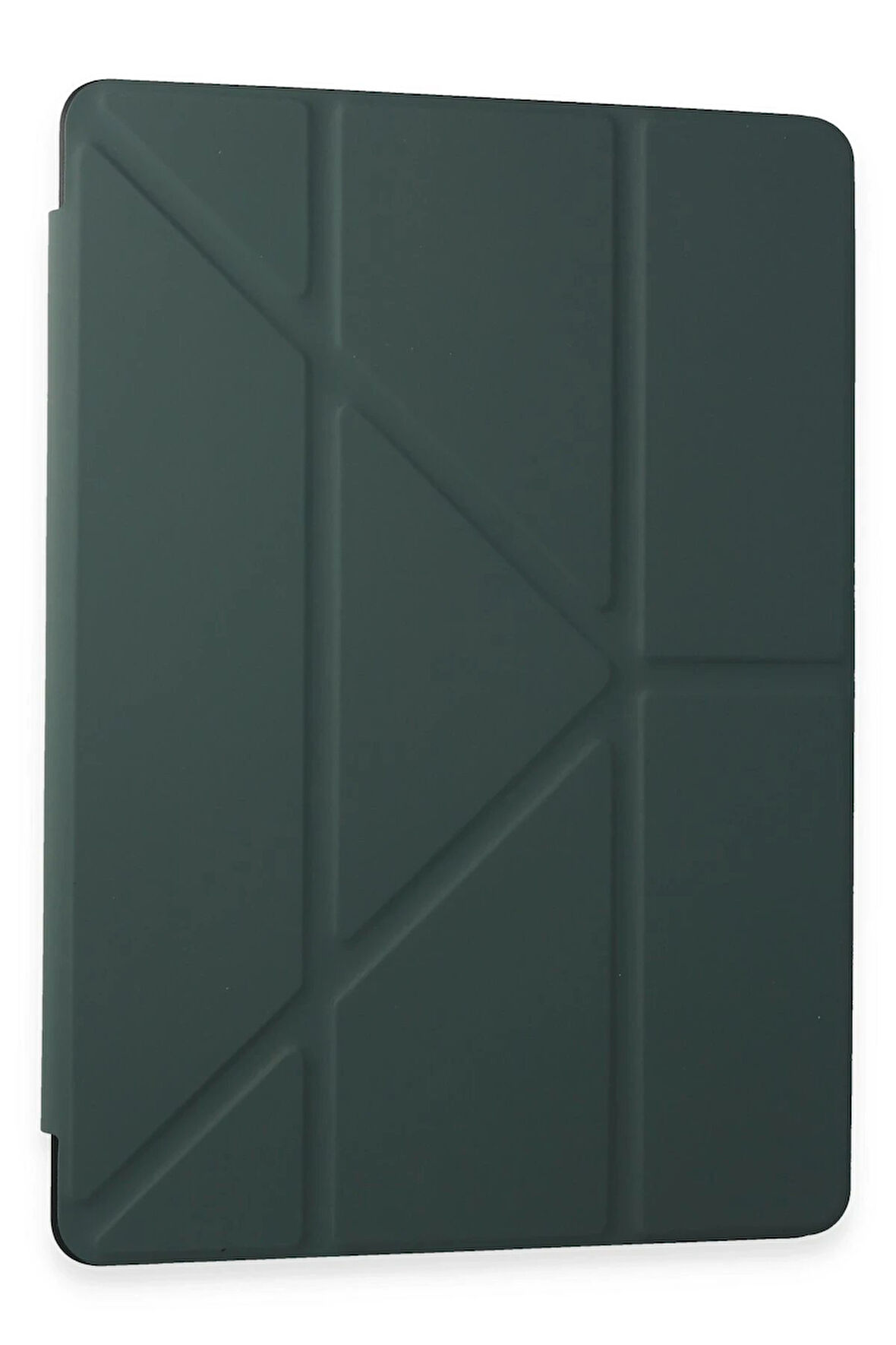 Samsung Galaxy T870 Tab S7 11 Kılıf Kalemlikli Mars Tablet Kılıfı - Koyu Yeşil