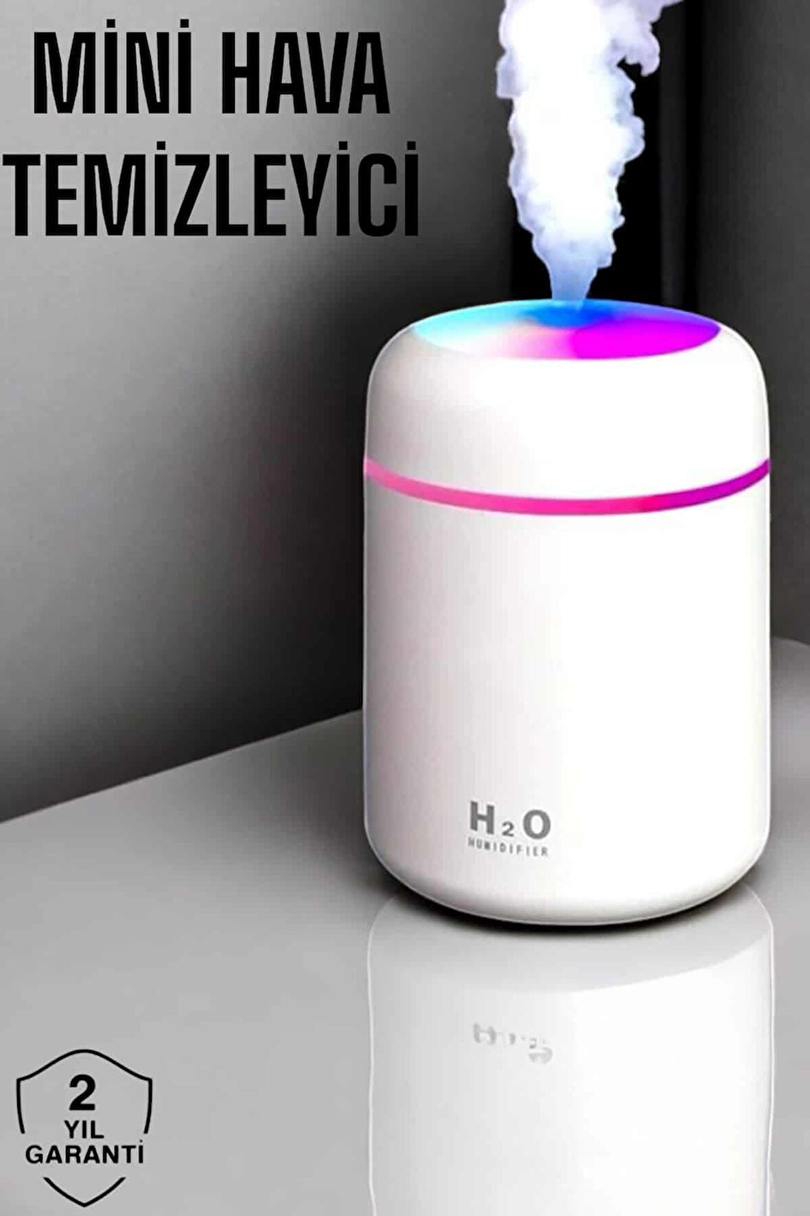 Hava Nemlendirici Ultrasonik Mini Hava Temizleyici Aromaterapi