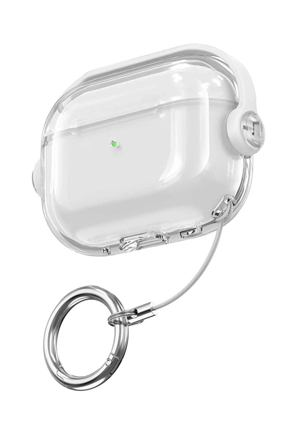 Airpods Pro 3 (3.nesil) Tema Kılıf - Beyaz-(5796)