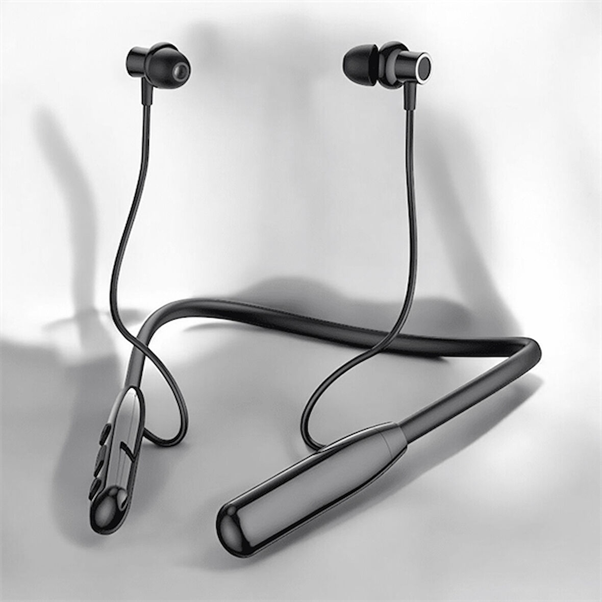Kablolu Bluetooth Kulaklık Boyun Bantlı ANC Özelliği Yüksek Ses Kaliteli