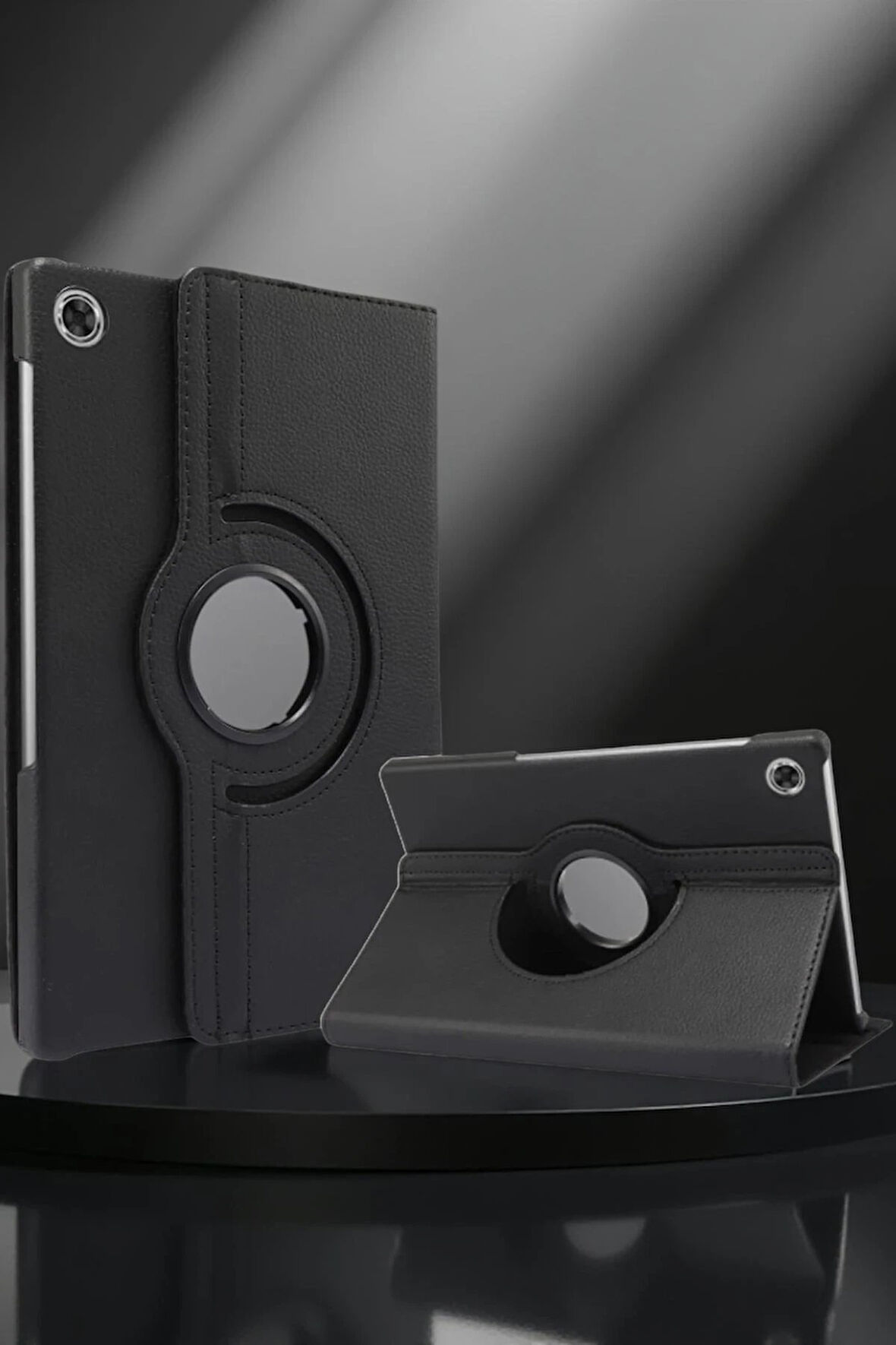 Lenovo Tab M10 TB311FU Kılıf 360 Tablet Deri Kılıf - Lacivert-(5796)