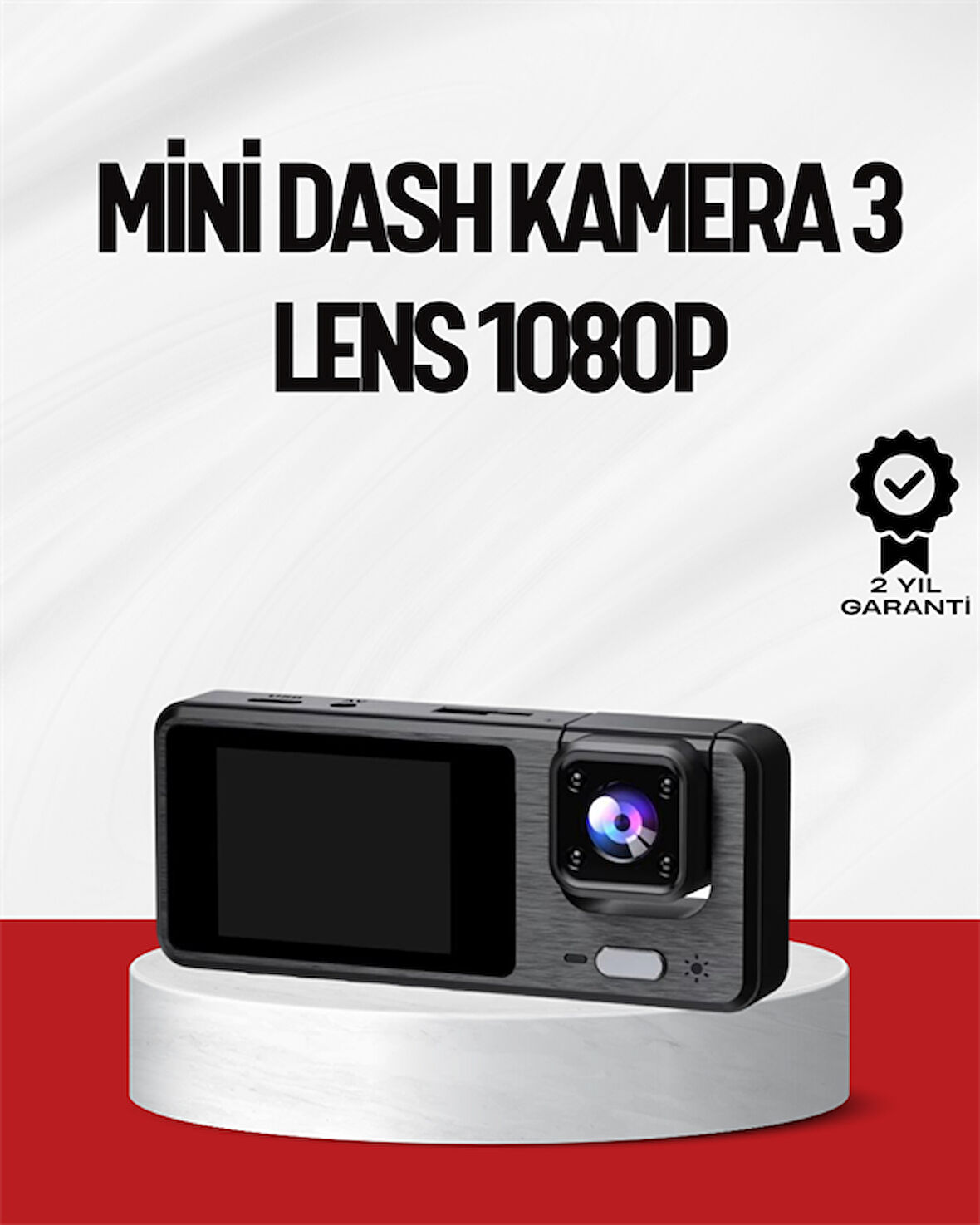 3 Kameralı DVR Araç Kamerası – Tam Güvenlik Tam Kapsama