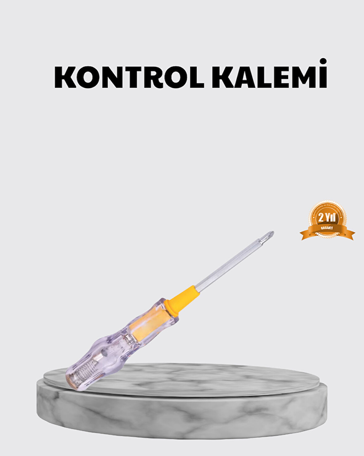 110-220V Elektrik Test Kalemi Korozyona Dayanıklı Nikel Kaplamalı