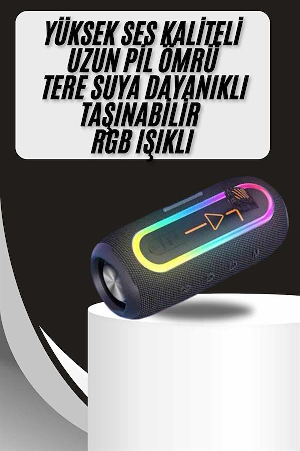 Kablosuz Bluetooth Hoparlör Taşınabilir Çoklu Bağlantılı Özelliği