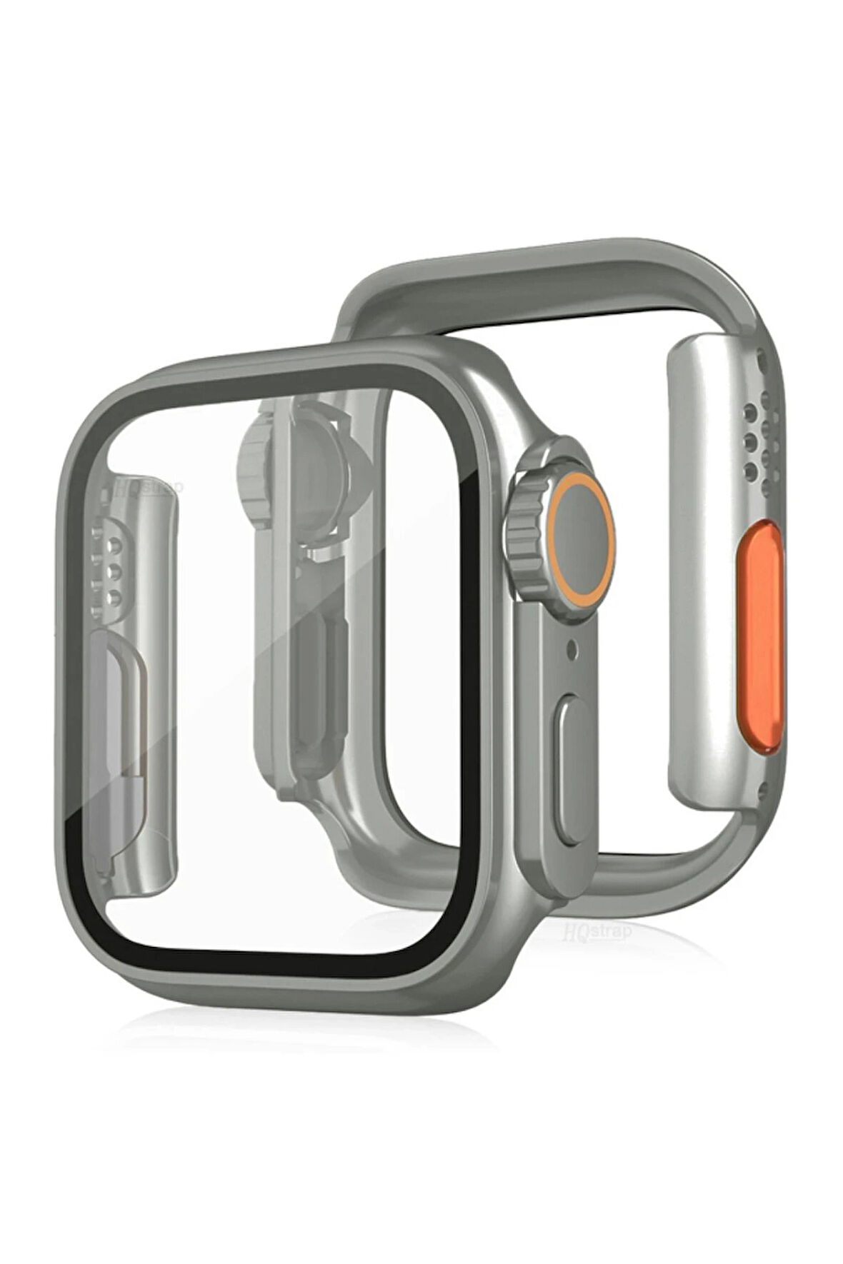 Apple Watch 45mm Watch 49mm Kasa Dönüştürücü ve Ekran Koruyucu - Yıldız Iş?