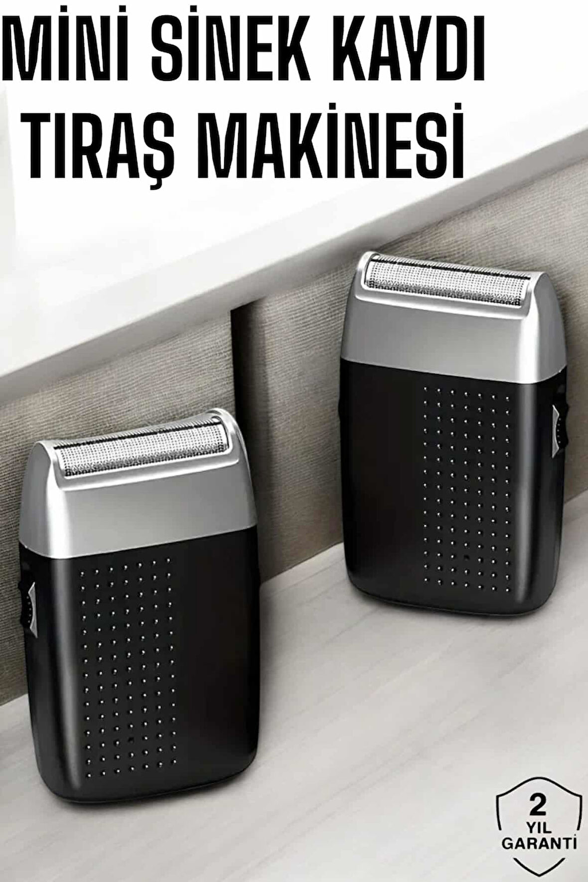 Tıraş Makinesi Mini Sinek Kaydı Şarjlı Taşınabilir Paslanmaz Çelik